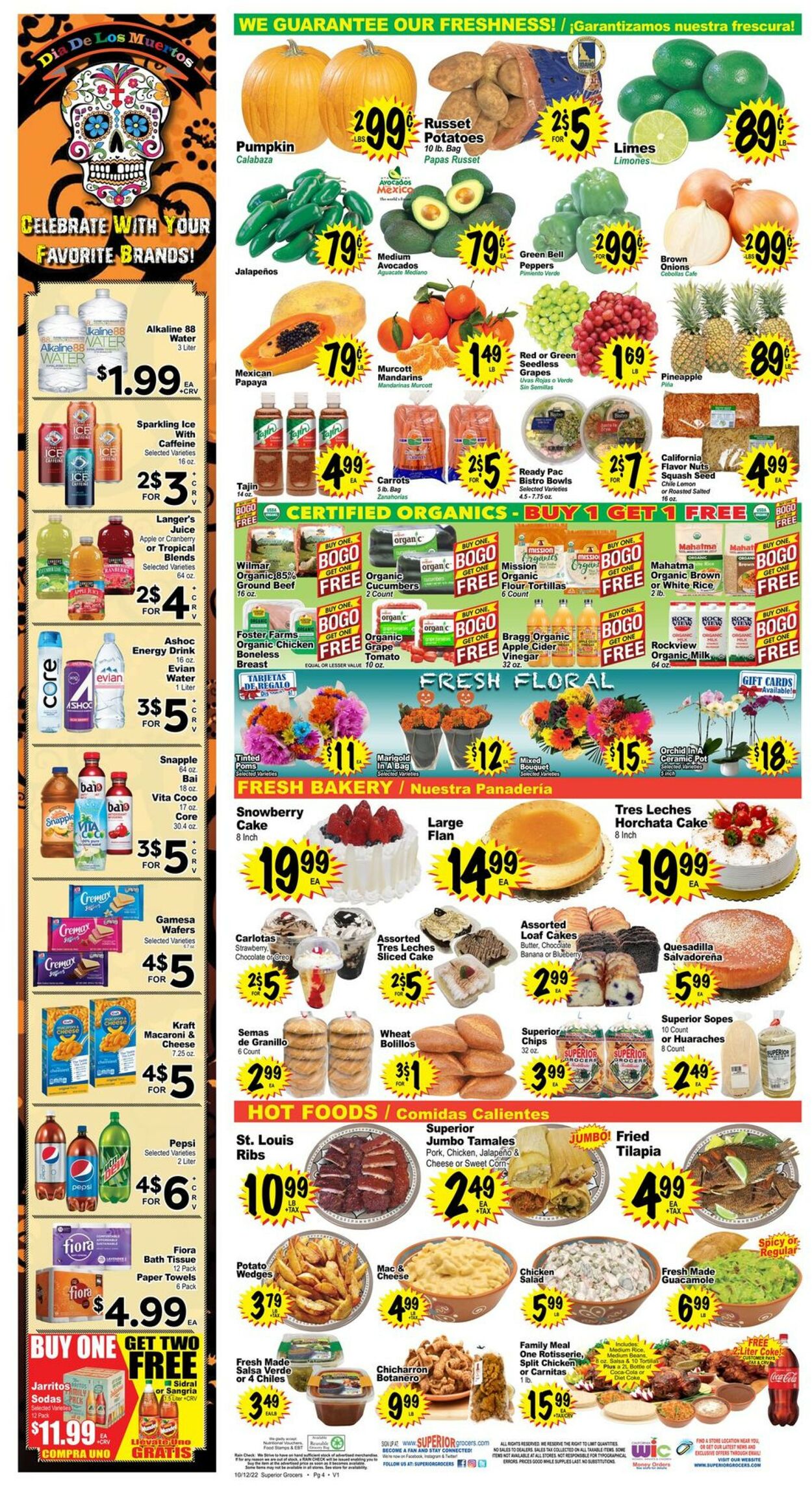 Superior Grocers Weekly Ad Circular - valid 10/12-10/18/2022 (Page 4)