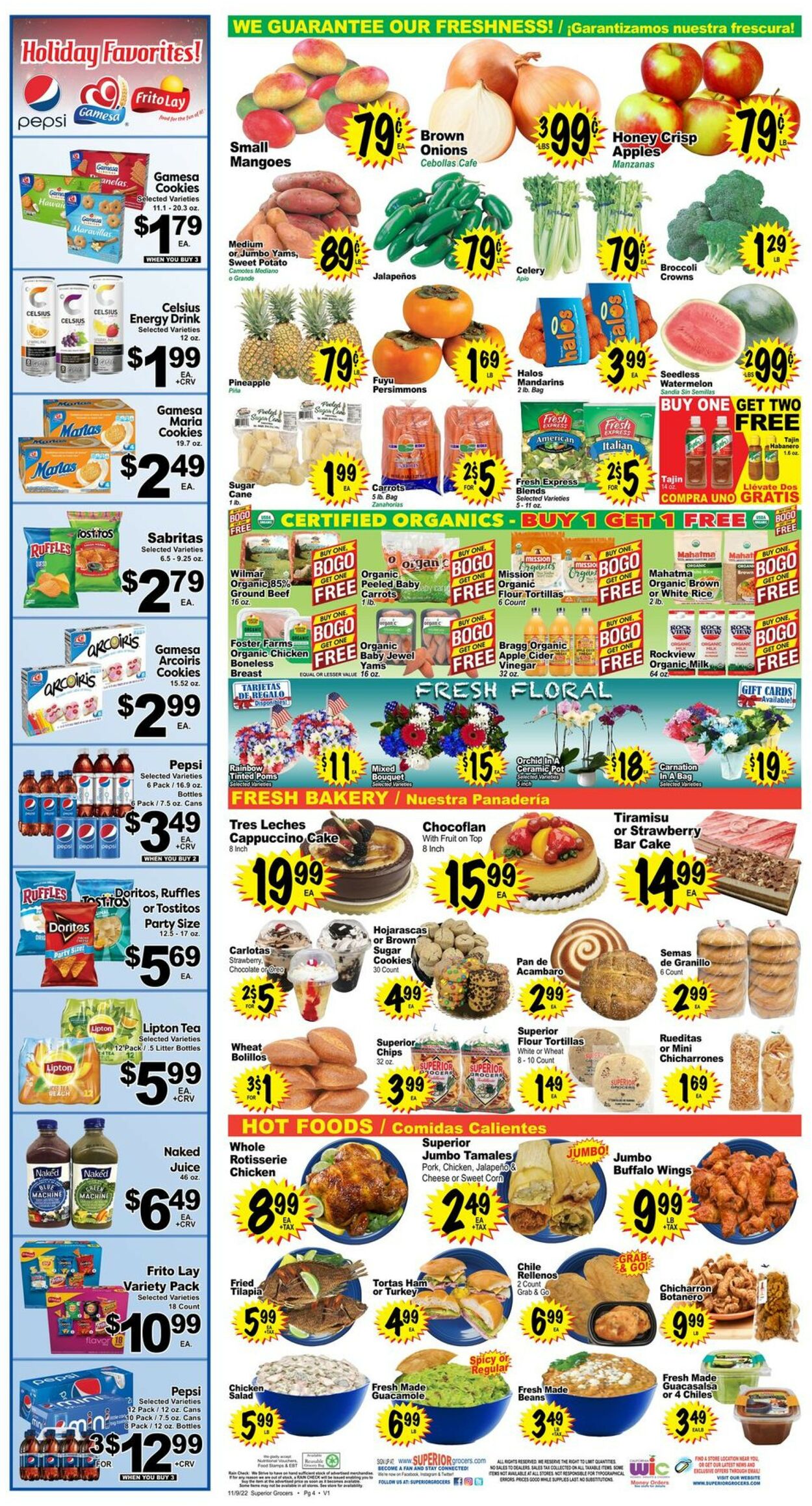 Superior Grocers Weekly Ad Circular - valid 11/09-11/15/2022 (Page 4)