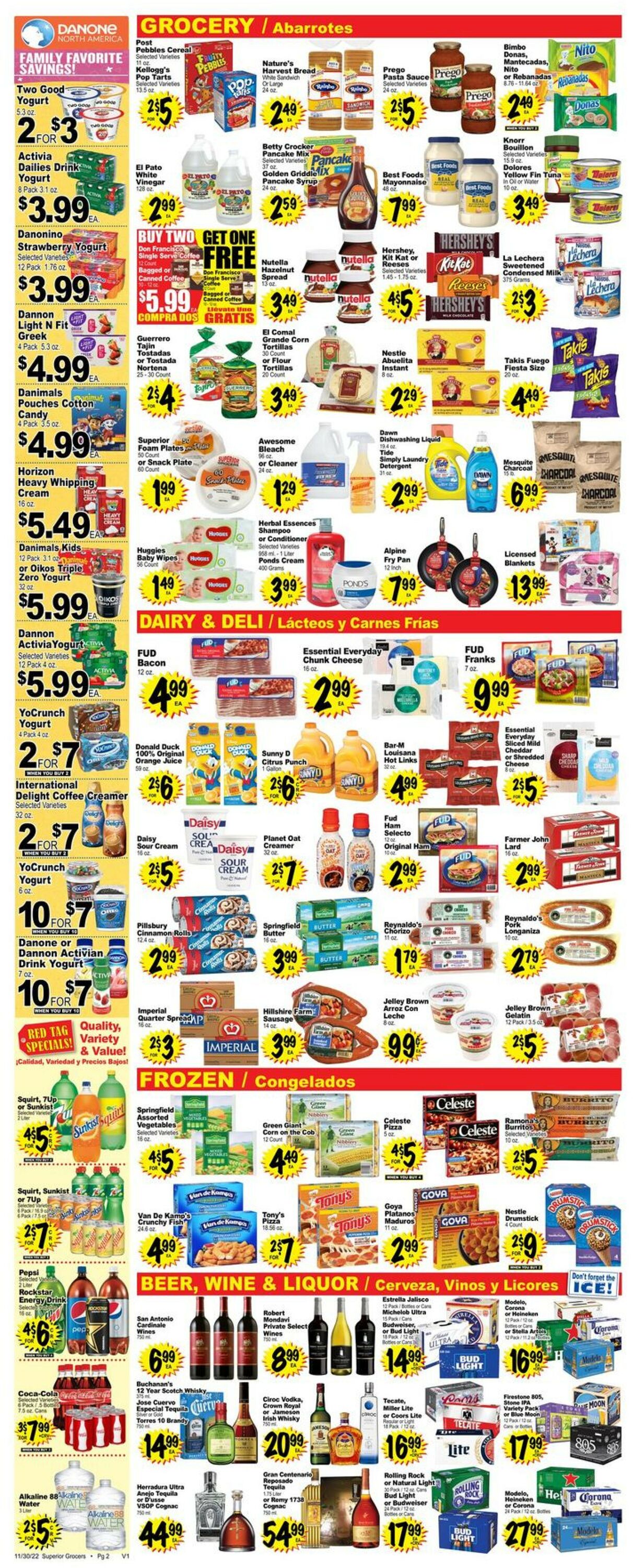 Superior Grocers Weekly Ad Circular - valid 11/30-12/06/2022 (Page 2)