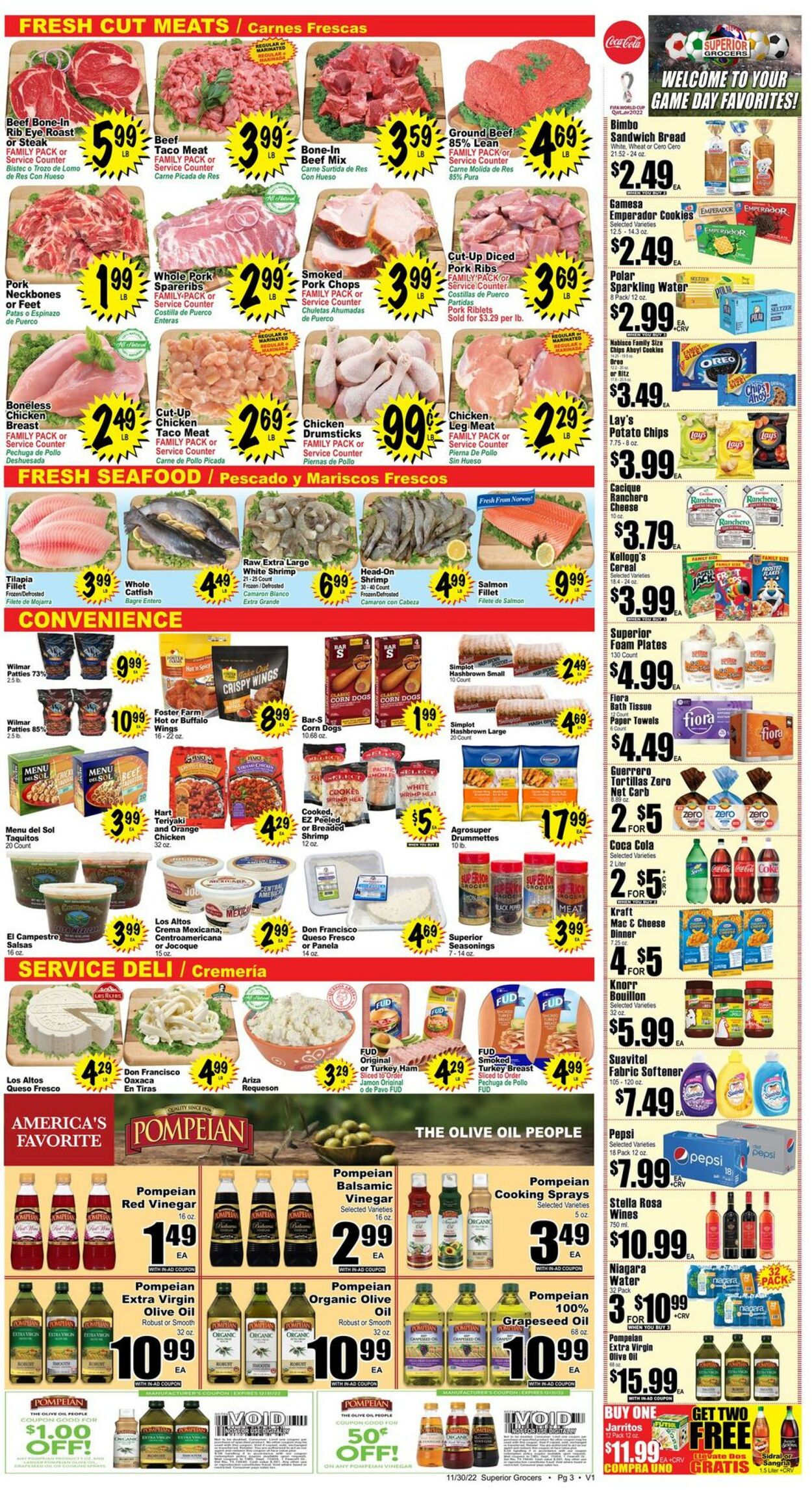 Superior Grocers Weekly Ad Circular - valid 11/30-12/06/2022 (Page 3)