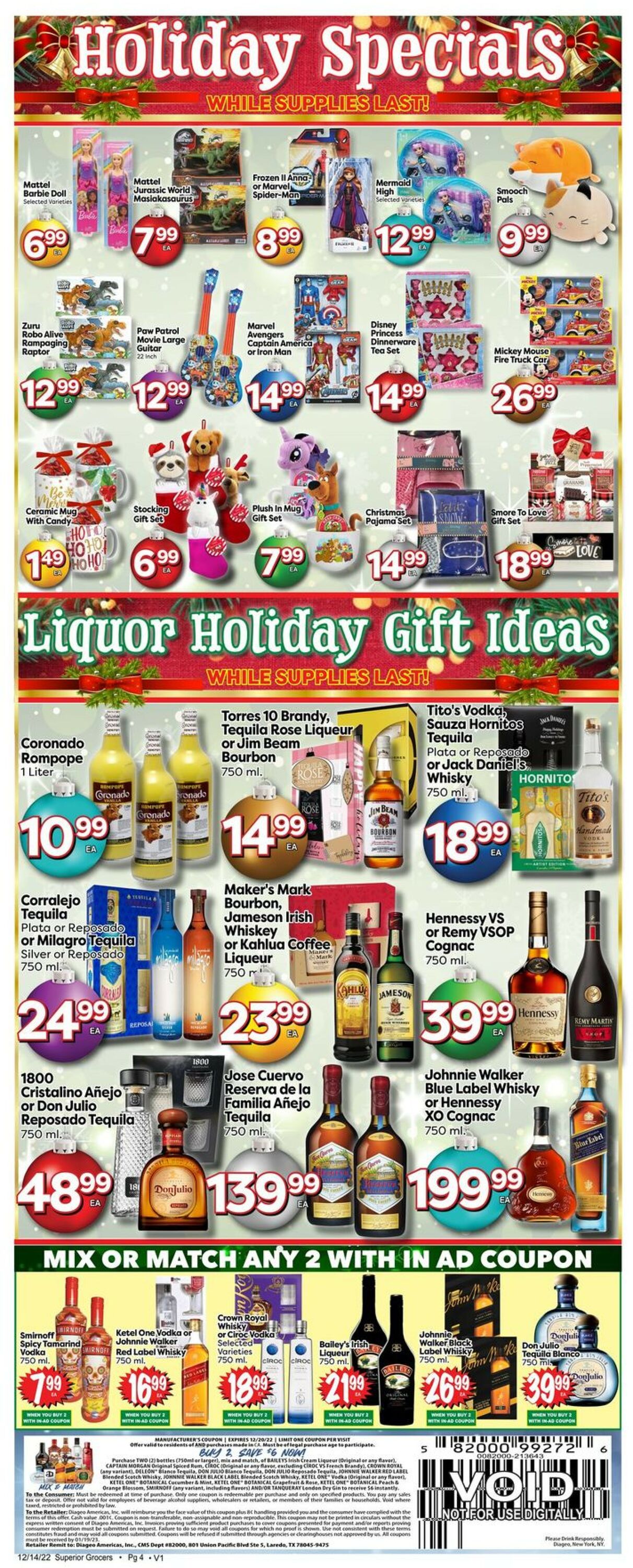 Superior Grocers Weekly Ad Circular - valid 12/14-12/20/2022 (Page 4)