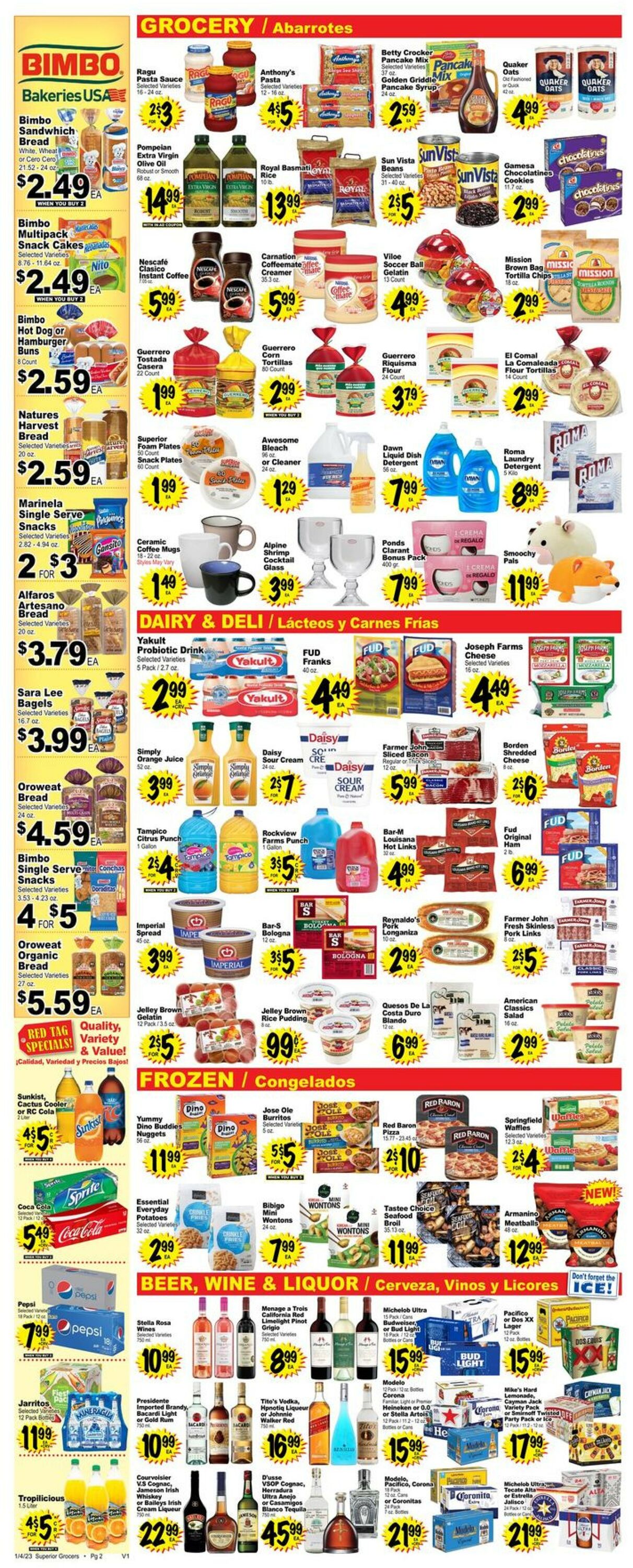 Superior Grocers Weekly Ad Circular - valid 01/04-01/10/2023 (Page 2)