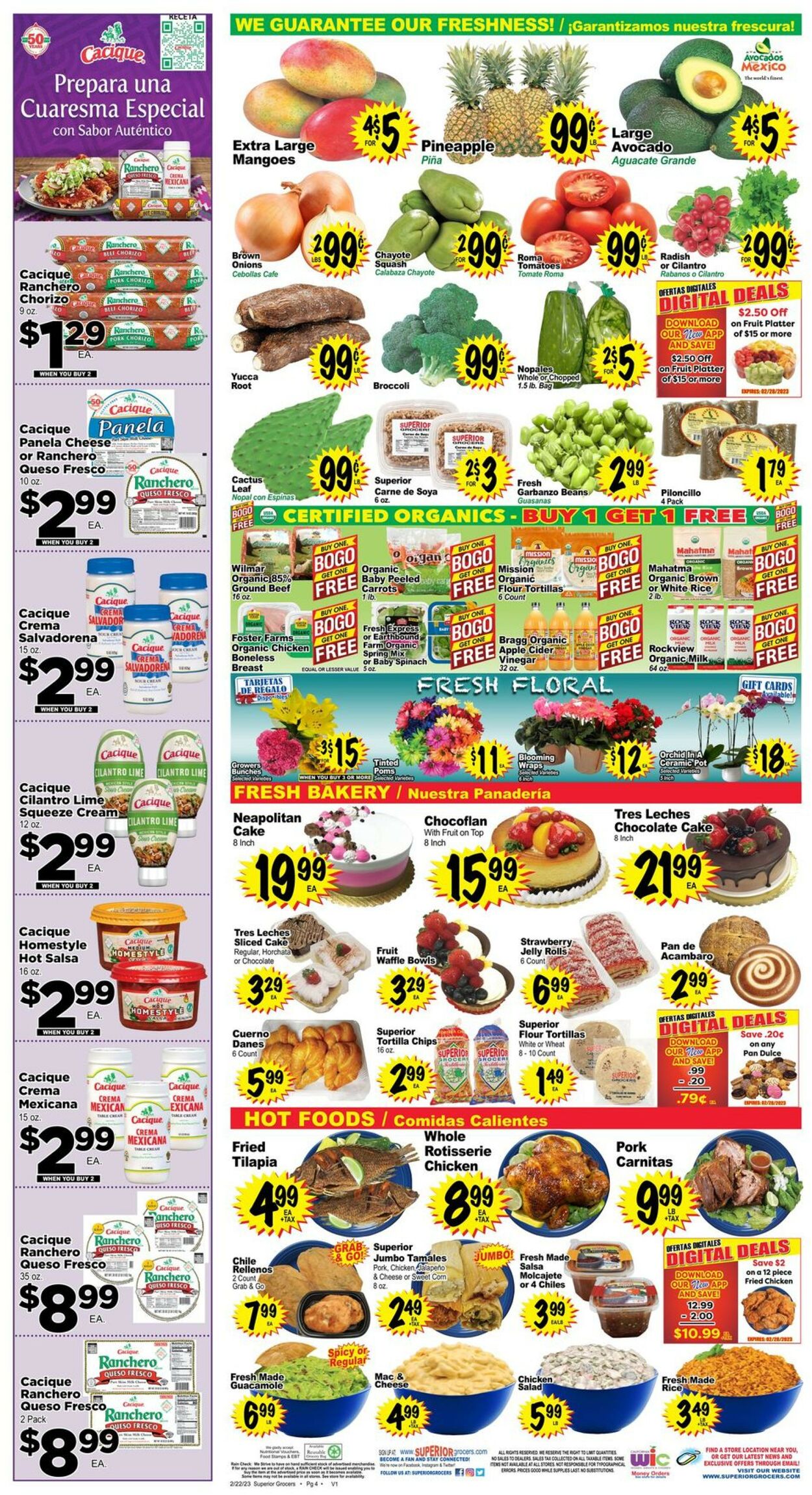 Superior Grocers Weekly Ad Circular - valid 02/22-02/28/2023 (Page 4)