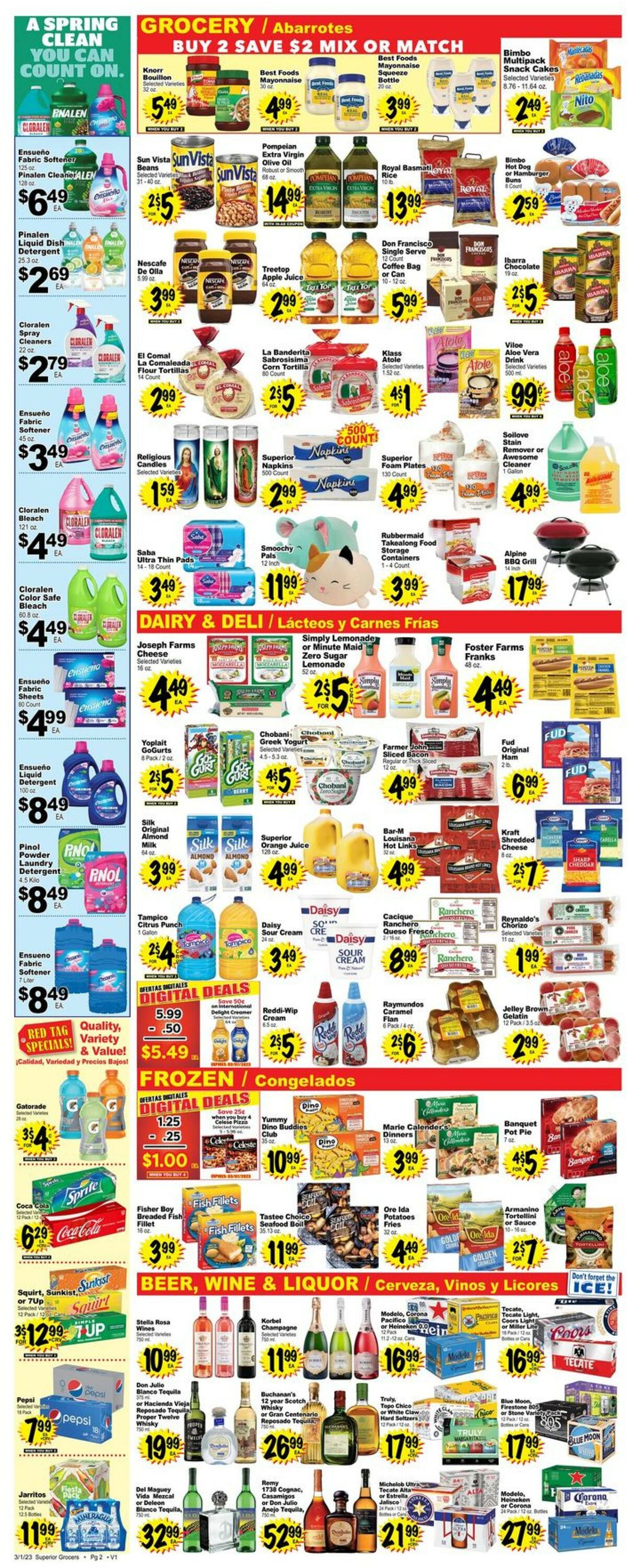 Superior Grocers Weekly Ad Circular - valid 03/01-03/07/2023 (Page 2)