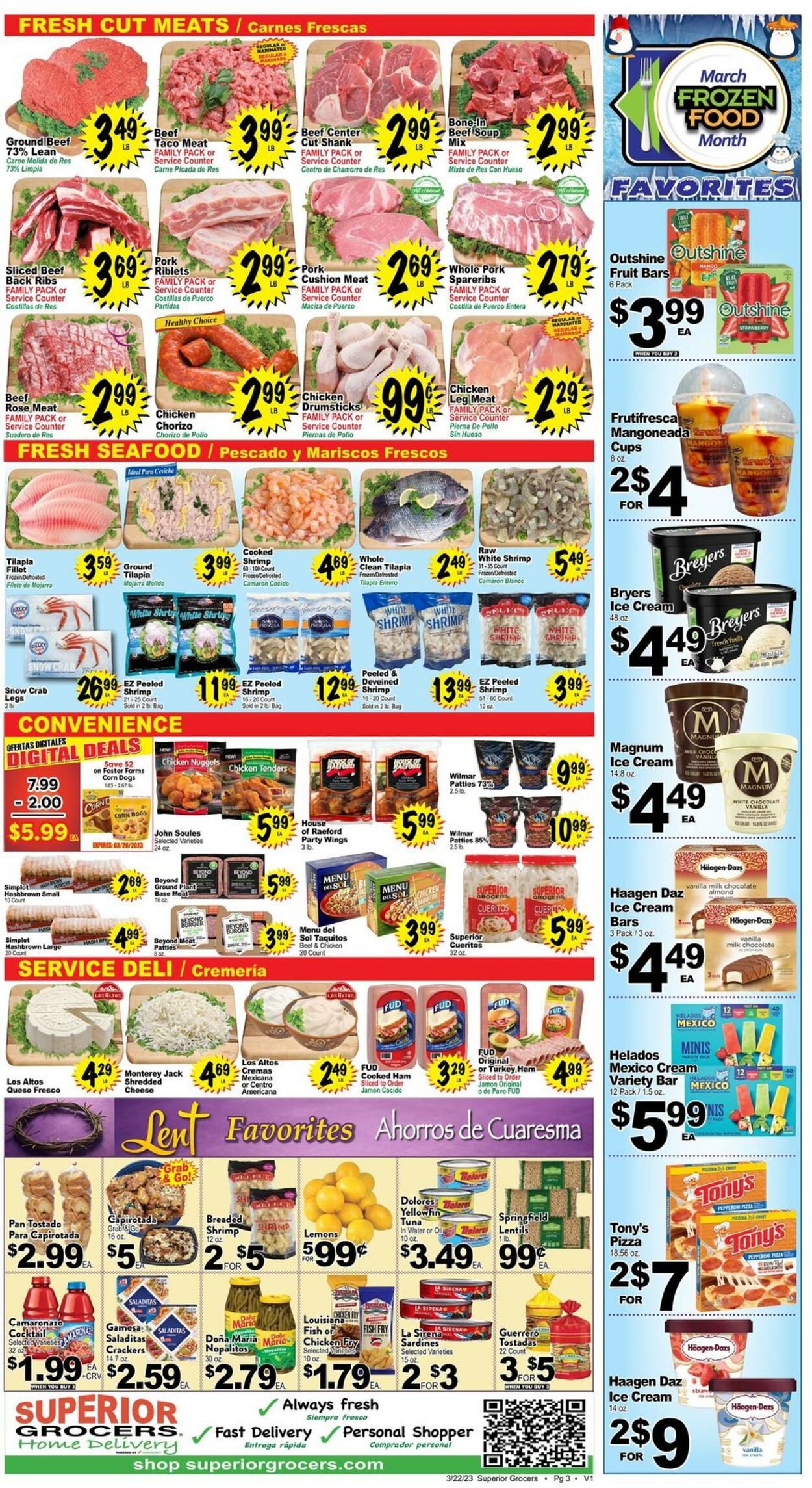 Superior Grocers Weekly Ad Circular - valid 03/22-03/28/2023 (Page 3)