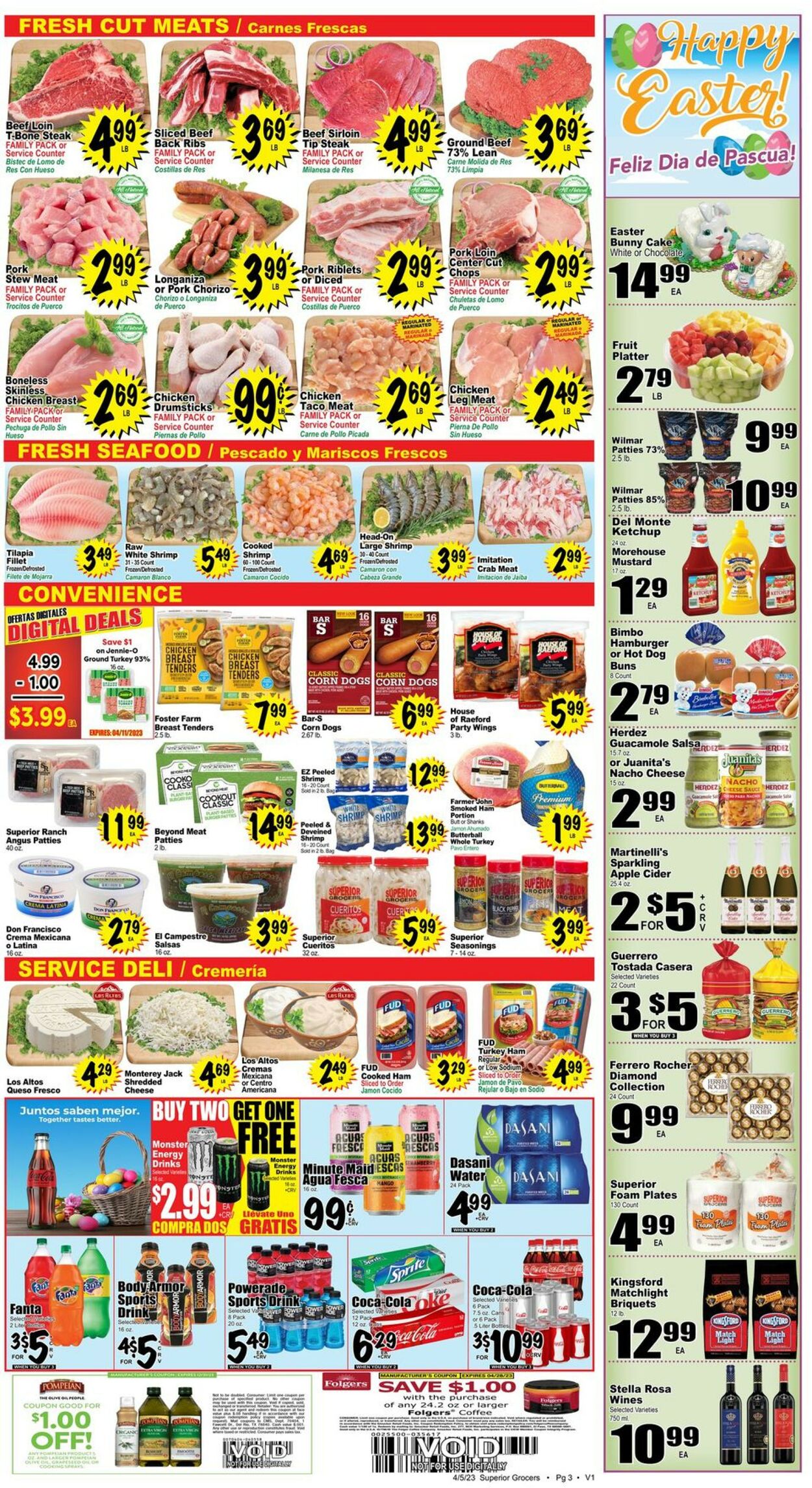 Superior Grocers Weekly Ad Circular - valid 04/05-04/11/2023 (Page 3)