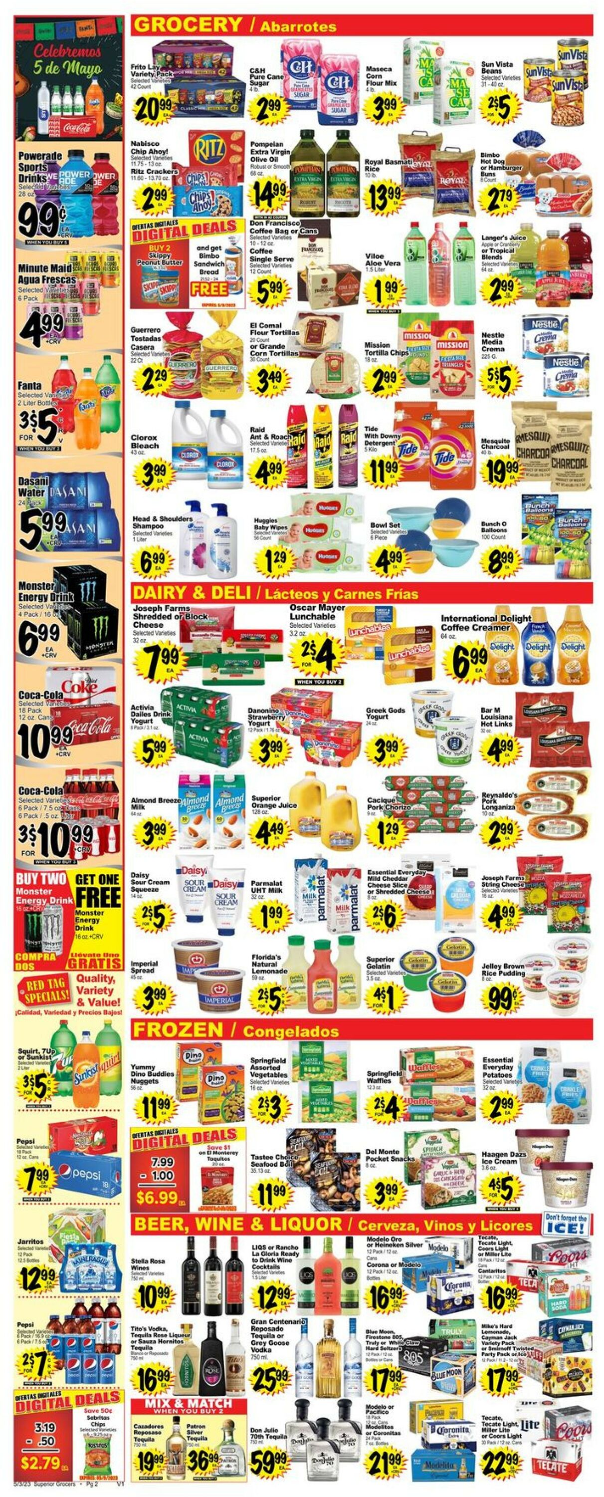 Superior Grocers Weekly Ad Circular - valid 05/03-05/09/2023 (Page 2)