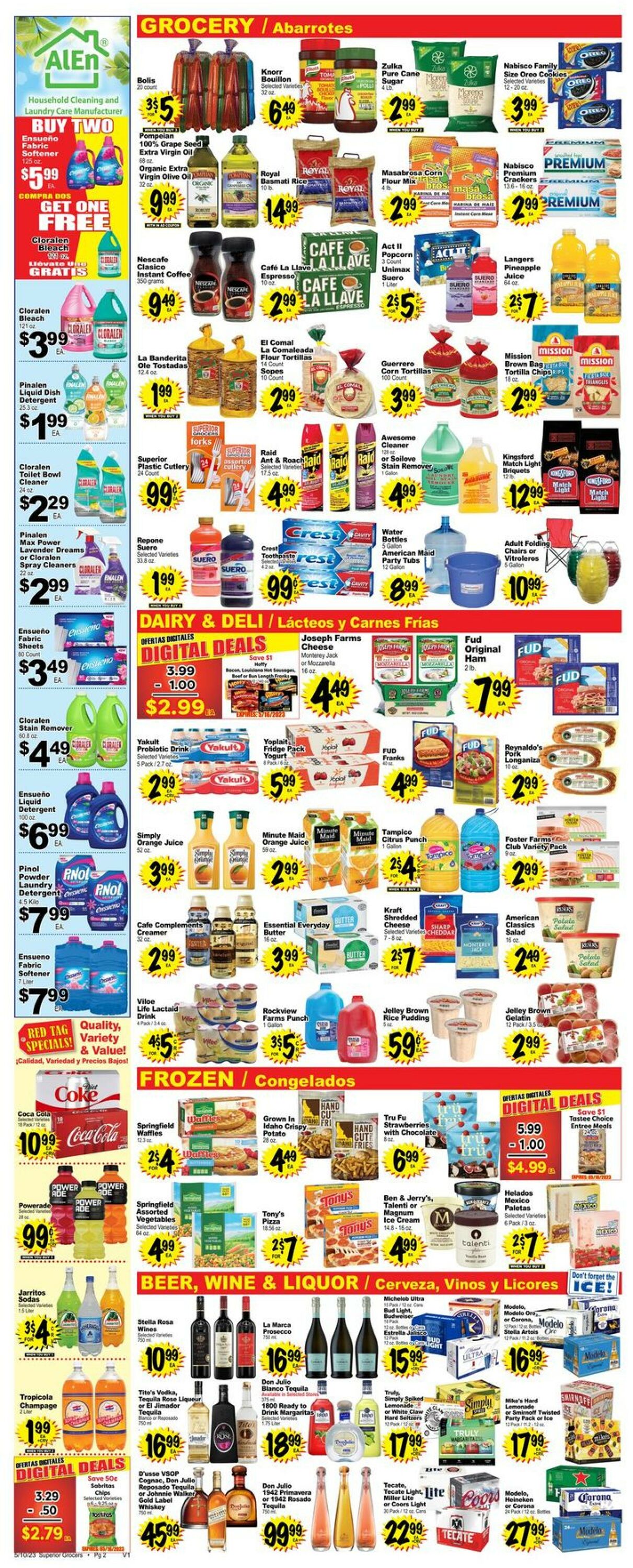 Superior Grocers Weekly Ad Circular - valid 05/10-05/16/2023 (Page 2)