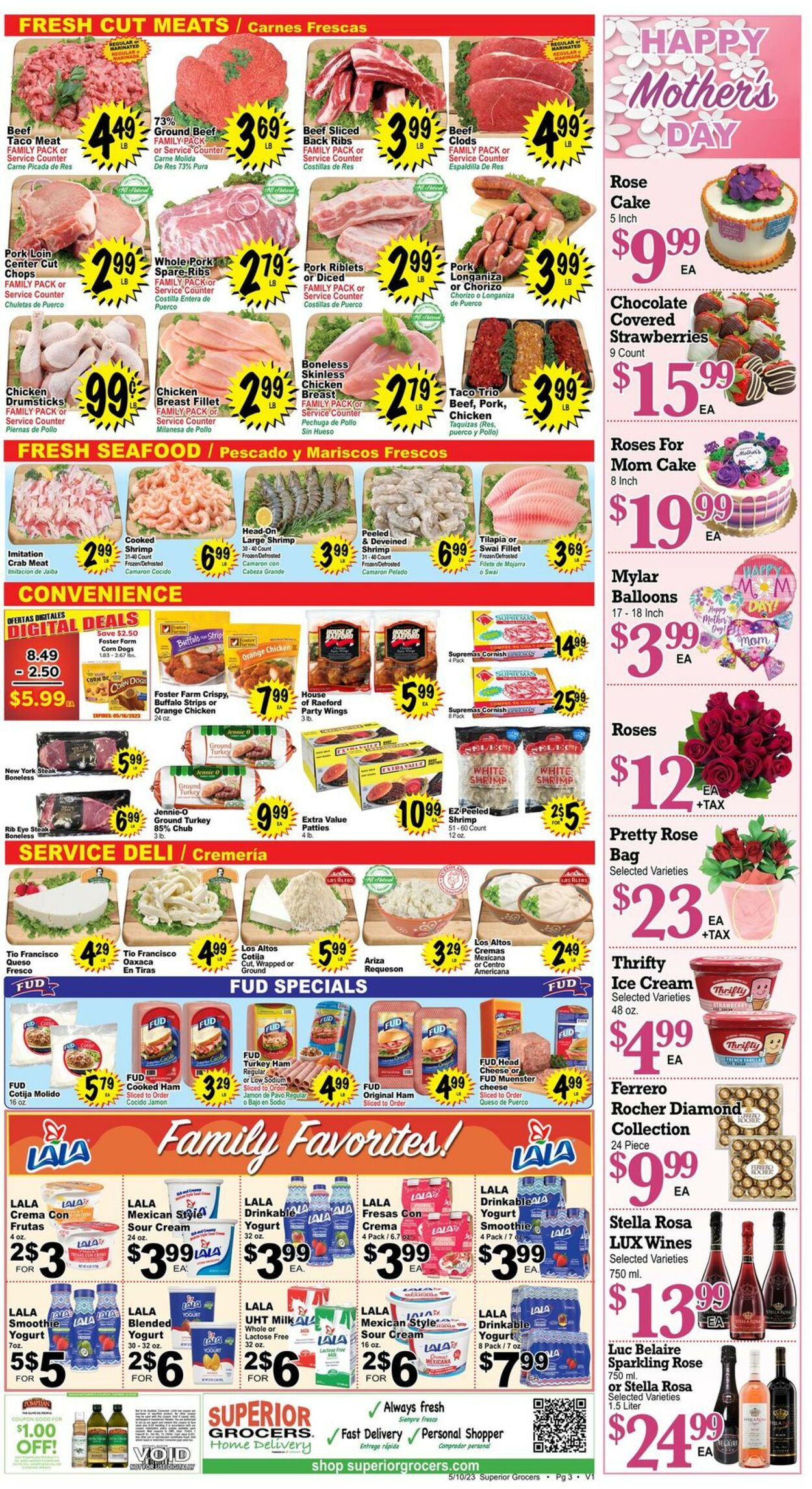 Superior Grocers Weekly Ad Circular - valid 05/10-05/16/2023 (Page 3)
