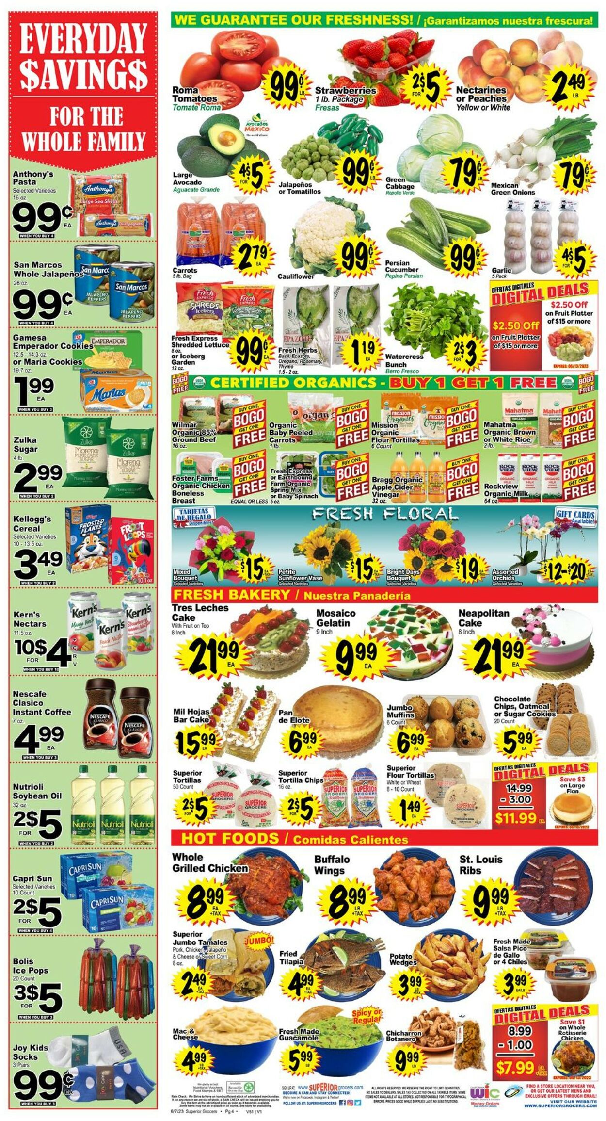 Superior Grocers Weekly Ad Circular - valid 06/07-06/13/2023 (Page 4)