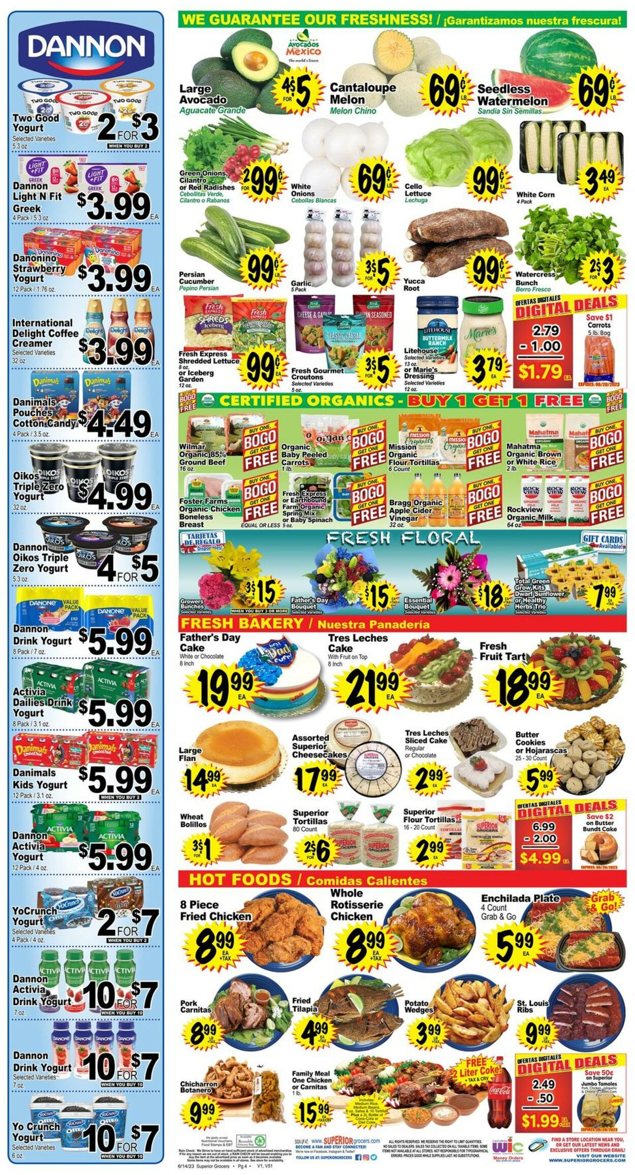 Superior Grocers Weekly Ad Circular - valid 06/14-06/20/2023 (Page 4)