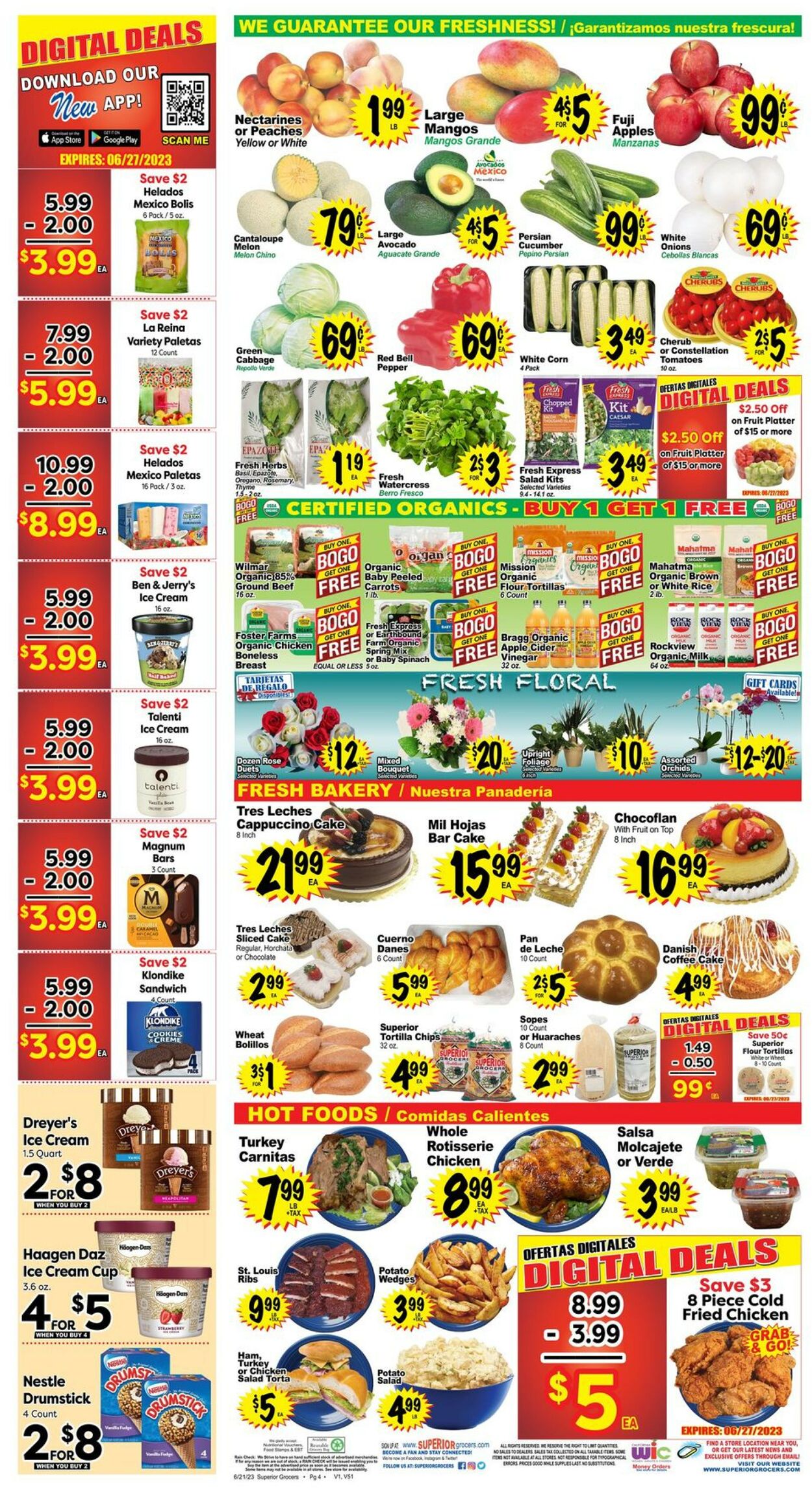 Superior Grocers Weekly Ad Circular - valid 06/21-06/27/2023 (Page 4)