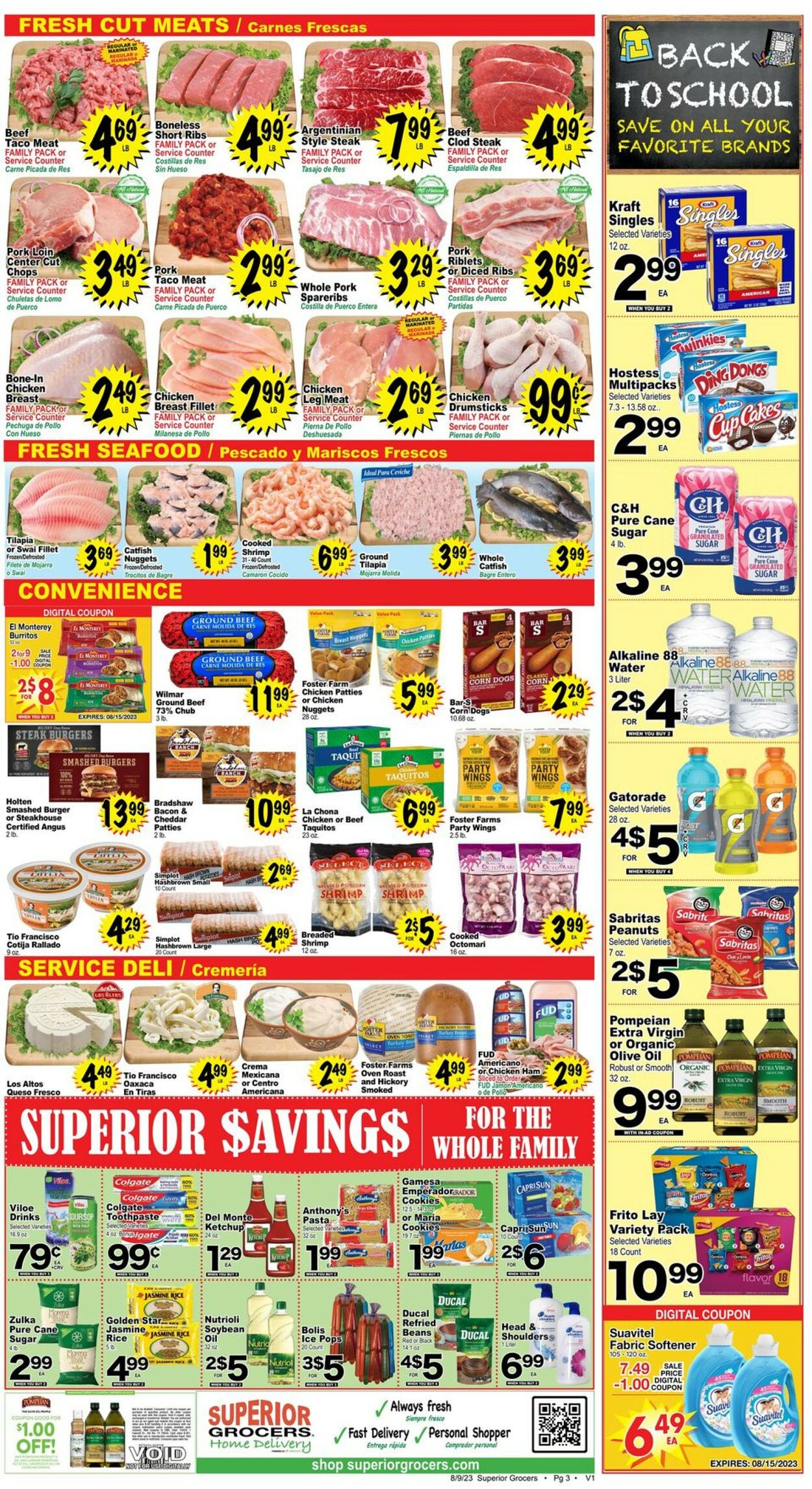 Superior Grocers Weekly Ad Circular - valid 08/09-08/15/2023 (Page 3)