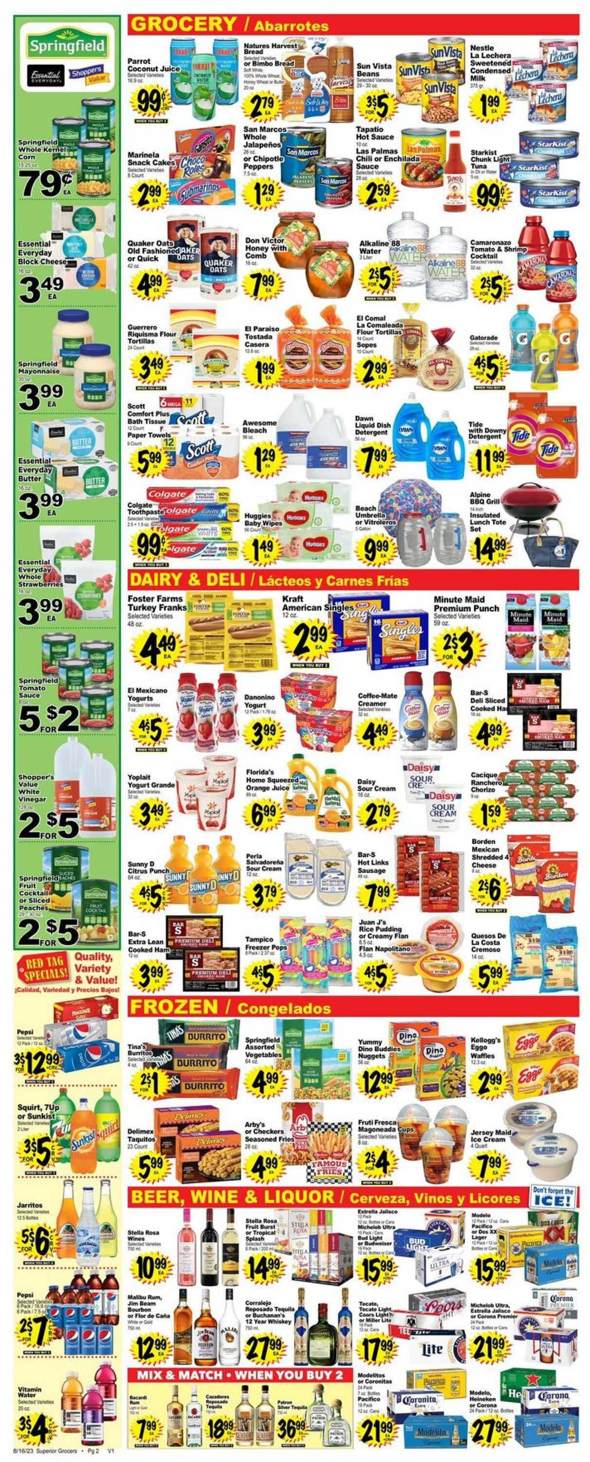 Superior Grocers Weekly Ad Circular - valid 08/16-08/22/2023 (Page 2)