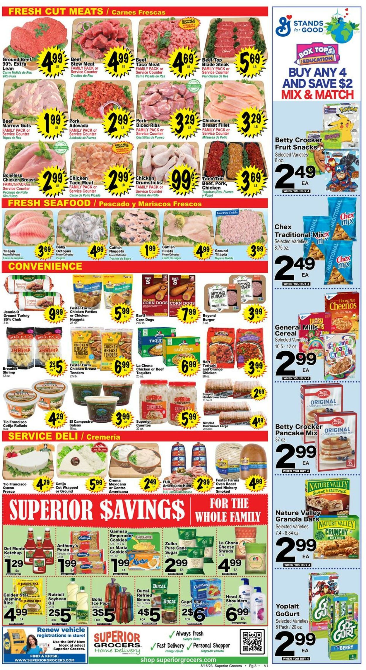 Superior Grocers Weekly Ad Circular - valid 08/16-08/22/2023 (Page 3)