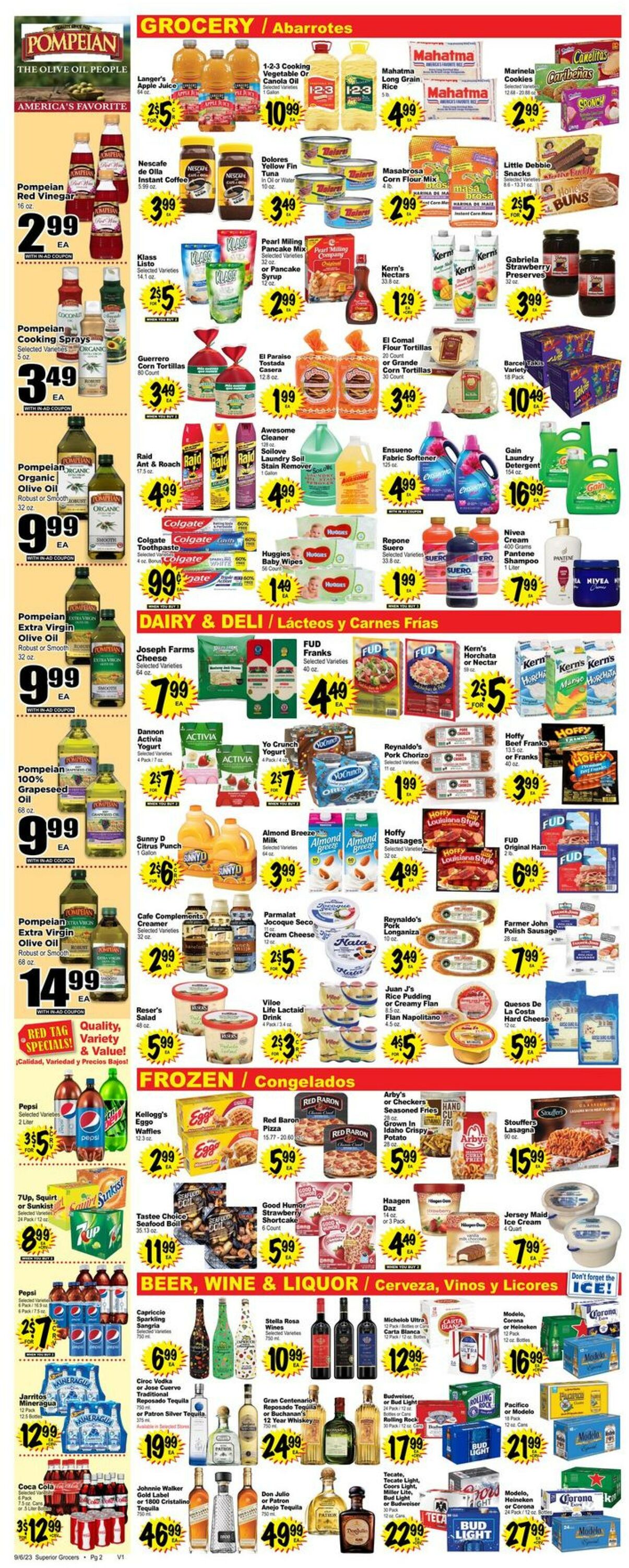Superior Grocers Weekly Ad Circular - valid 09/06-09/12/2023 (Page 2)