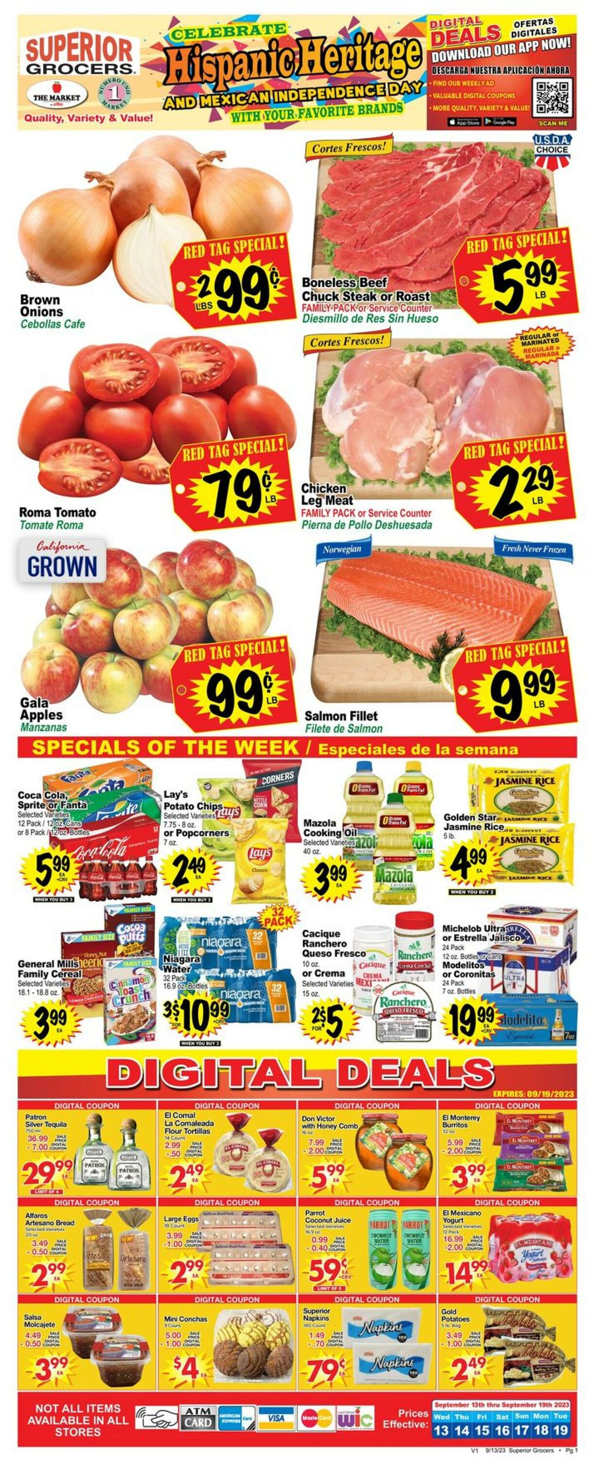 Superior Grocers Weekly Ad Circular - valid 09/13-09/19/2023