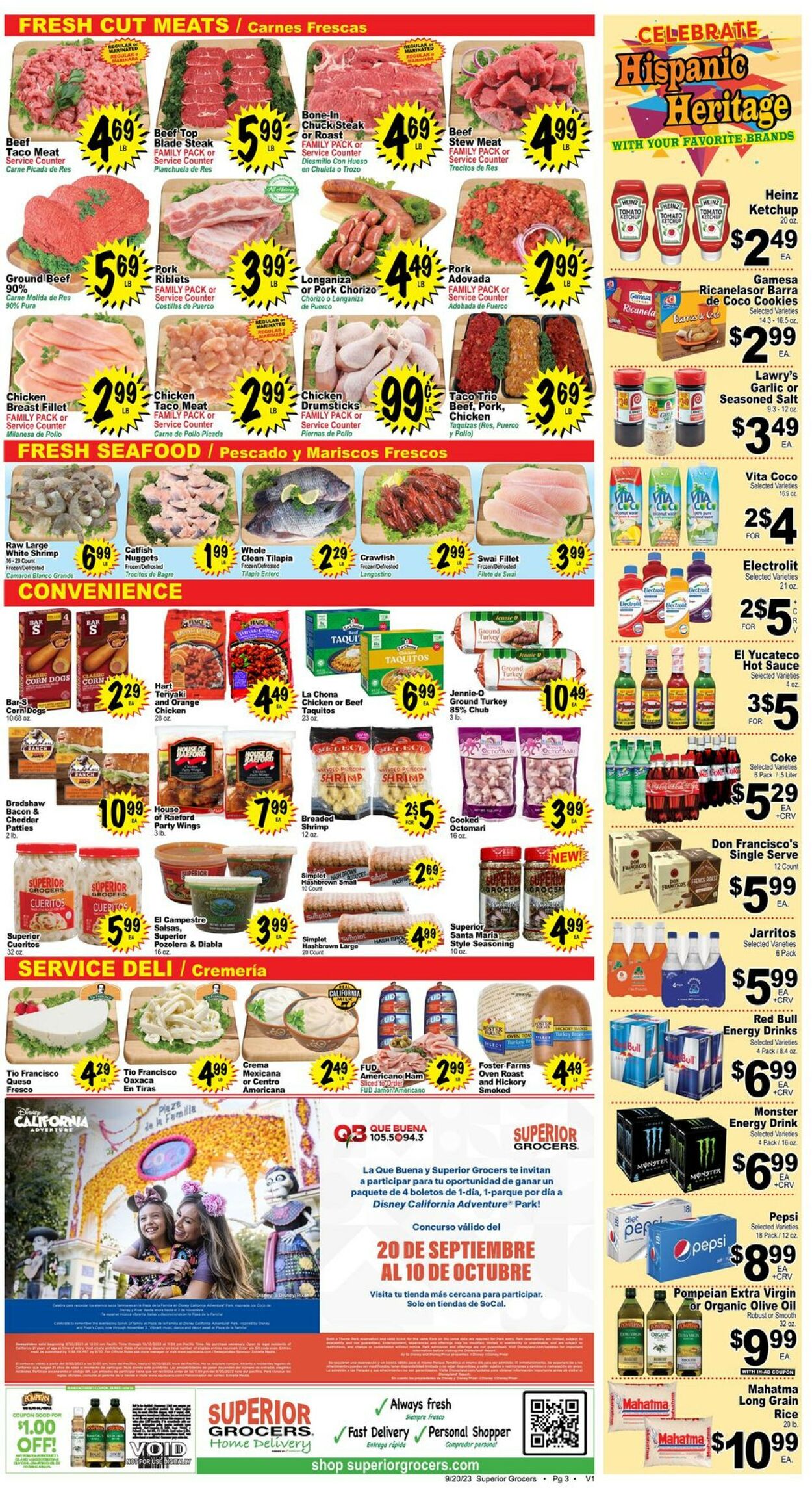 Superior Grocers Weekly Ad Circular - valid 09/20-09/26/2023 (Page 3)