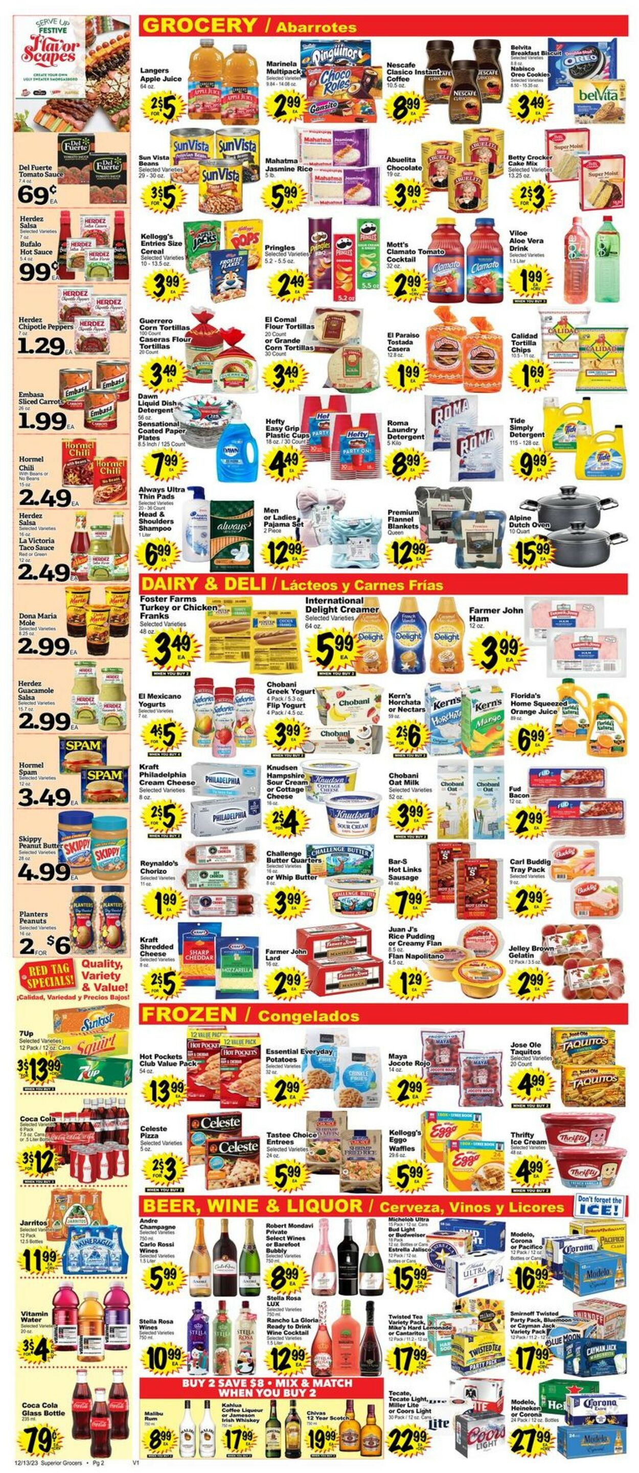 Superior Grocers Weekly Ad Circular - valid 12/13-12/19/2023 (Page 2)