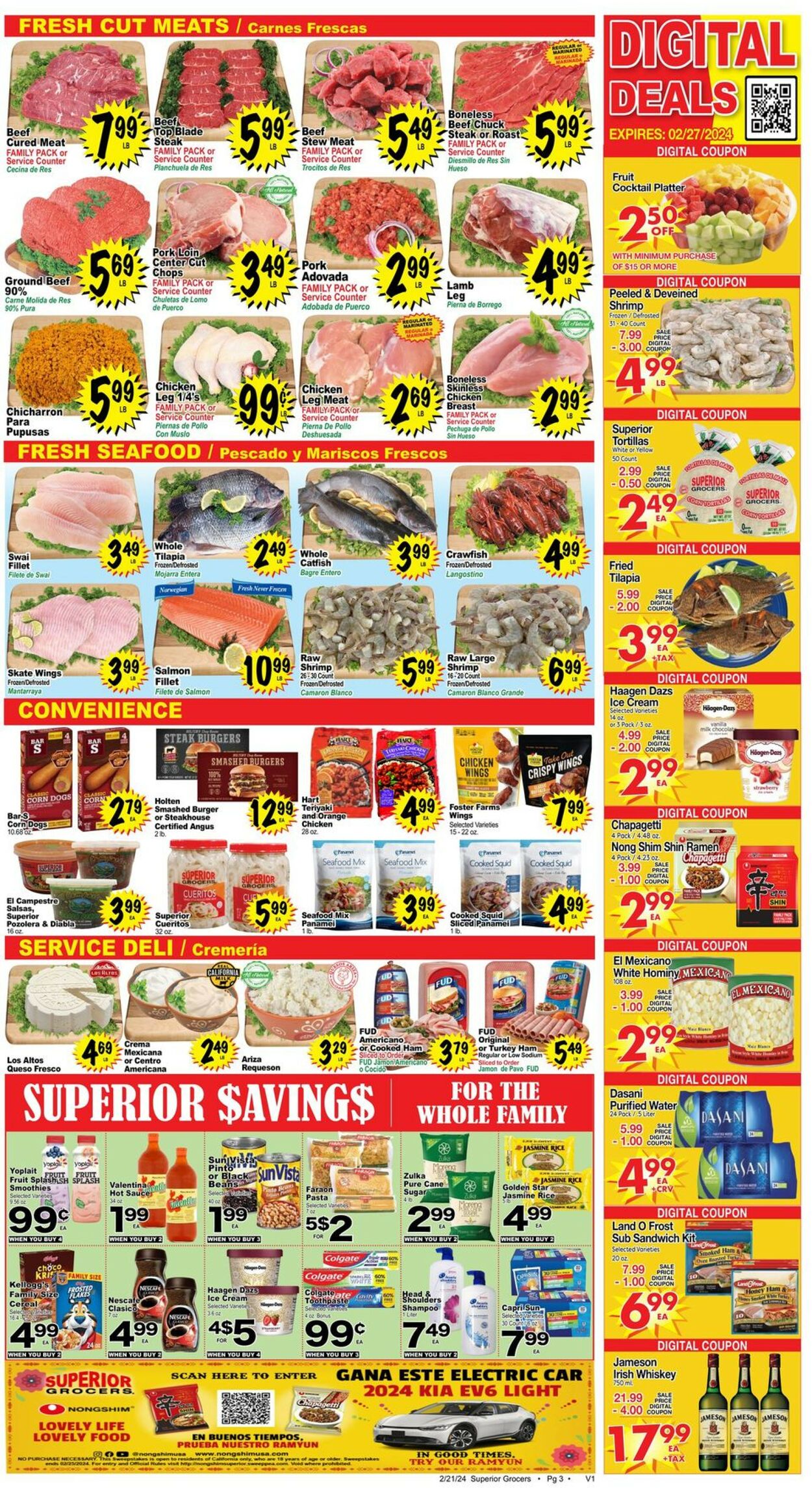 Superior Grocers Weekly Ad Circular - valid 02/21-02/27/2024 (Page 3)