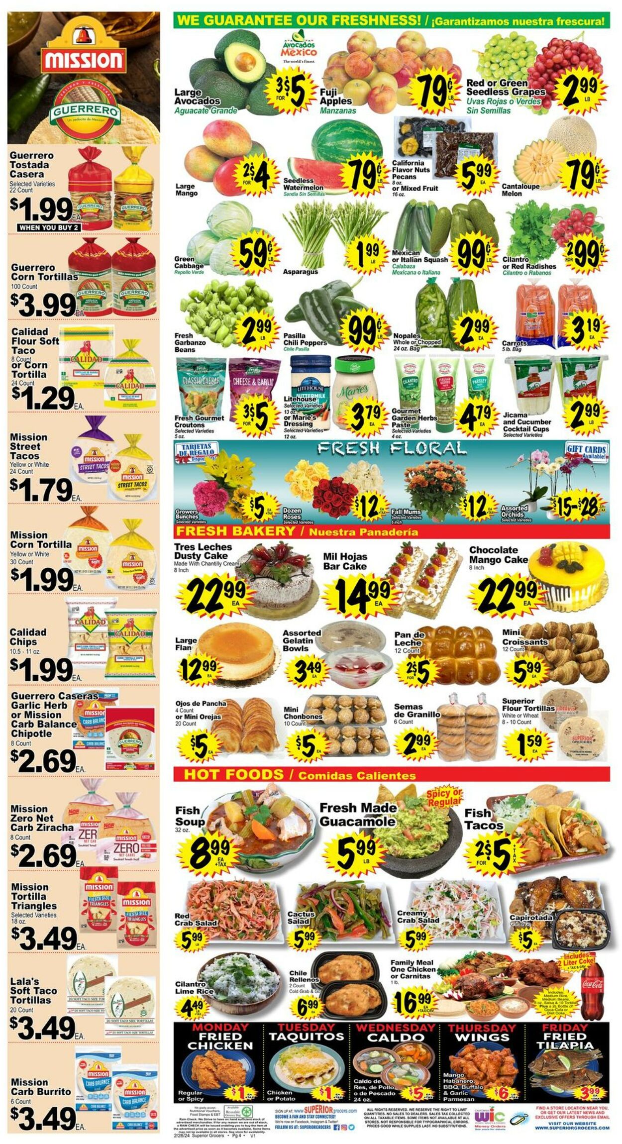 Superior Grocers Weekly Ad Circular - valid 02/28-03/05/2024 (Page 4)