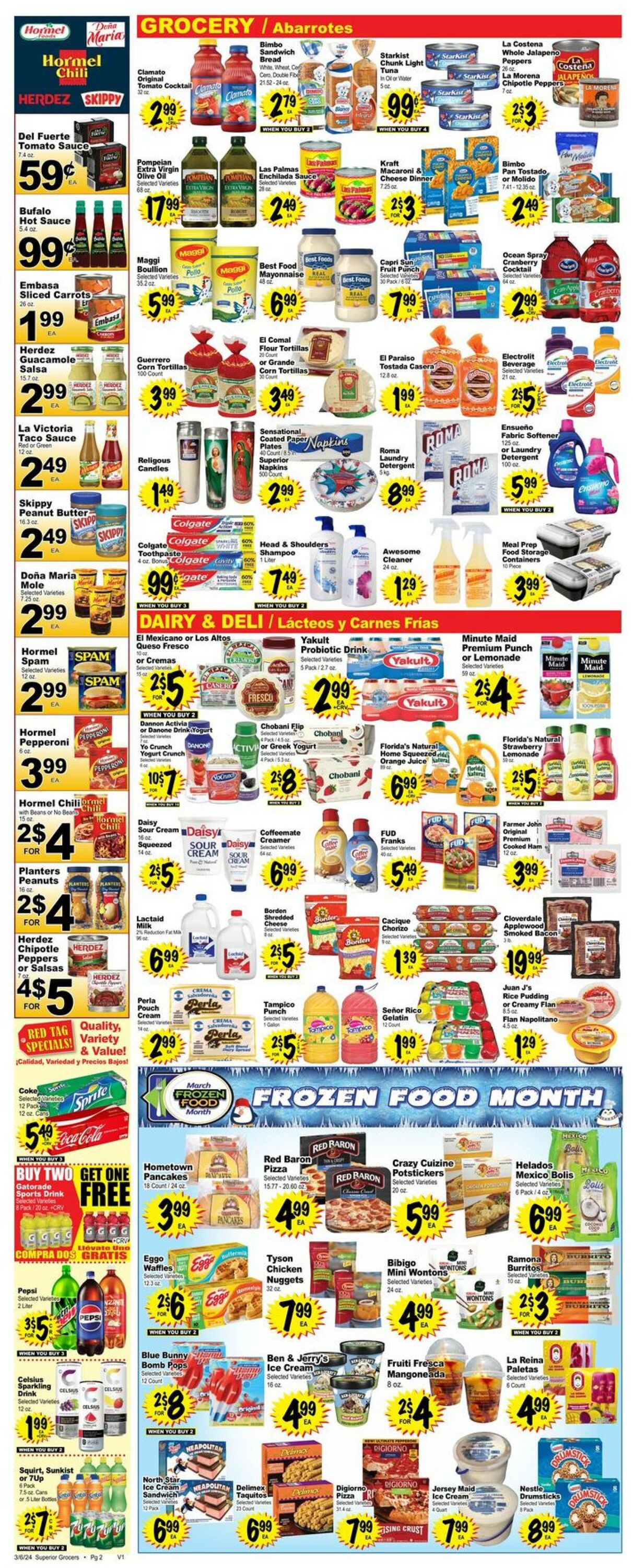 Superior Grocers Weekly Ad Circular - valid 03/06-03/12/2024 (Page 2)