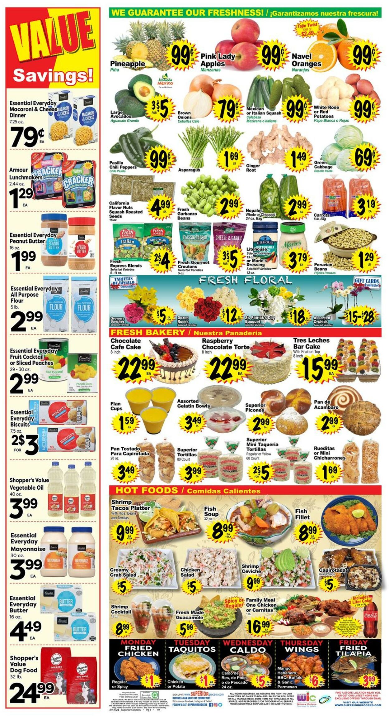 Superior Grocers Weekly Ad Circular - valid 03/13-03/19/2024 (Page 4)