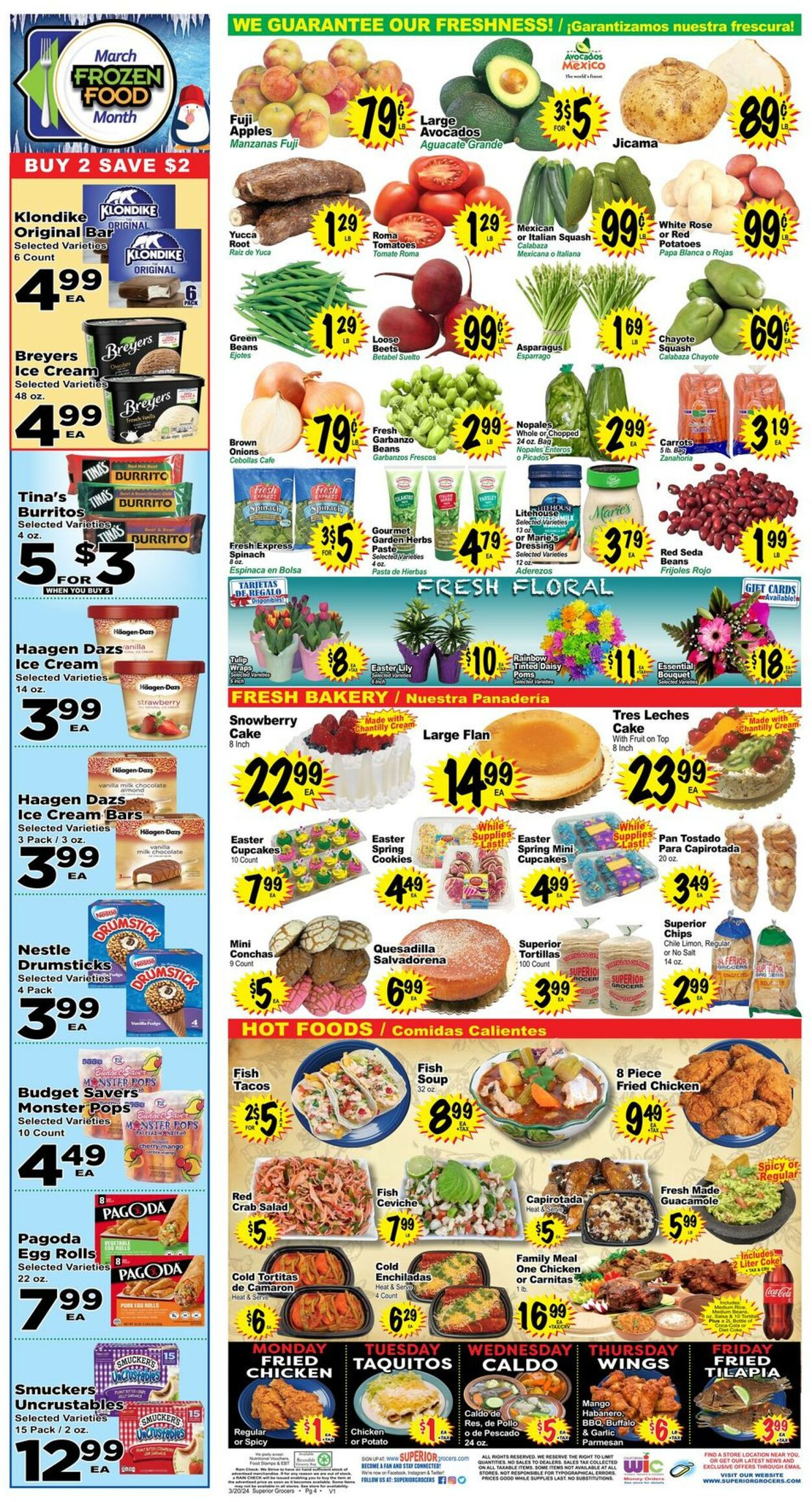 Superior Grocers Weekly Ad Circular - valid 03/20-03/26/2024 (Page 4)