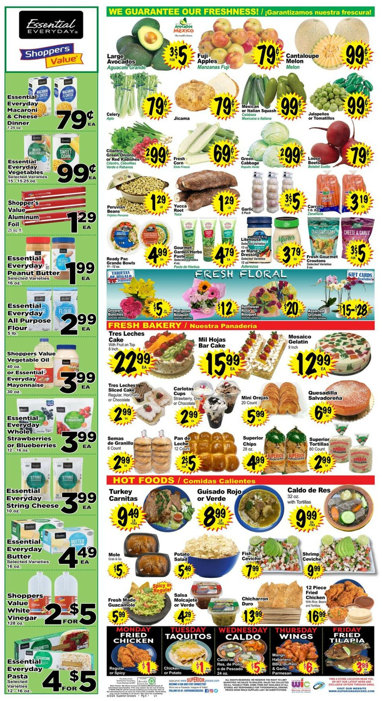 Superior Grocers Weekly Ad Circular - valid 04/03-04/09/2024 (Page 4)