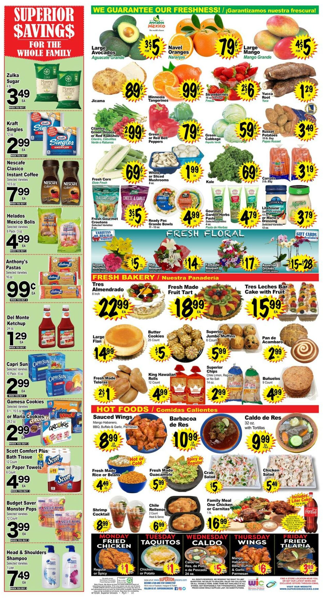 Superior Grocers Weekly Ad Circular - valid 04/10-04/16/2024 (Page 4)