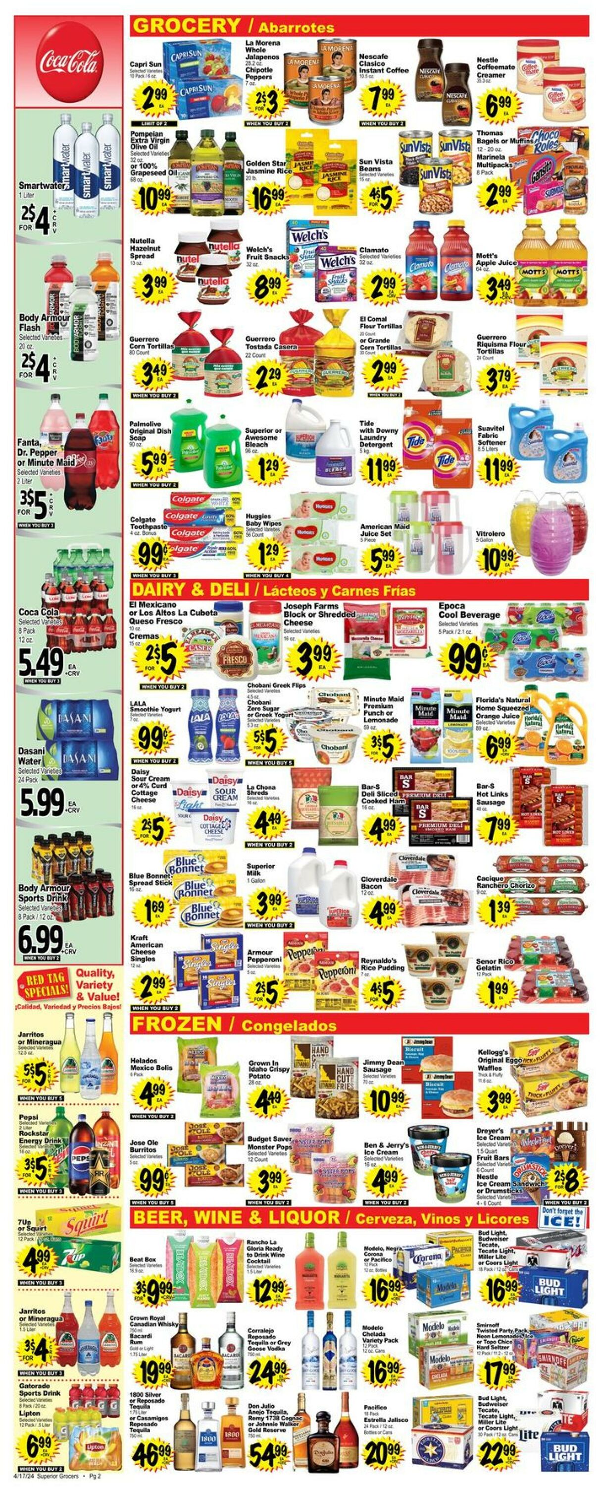 Superior Grocers Weekly Ad Circular - valid 04/17-04/23/2024 (Page 2)