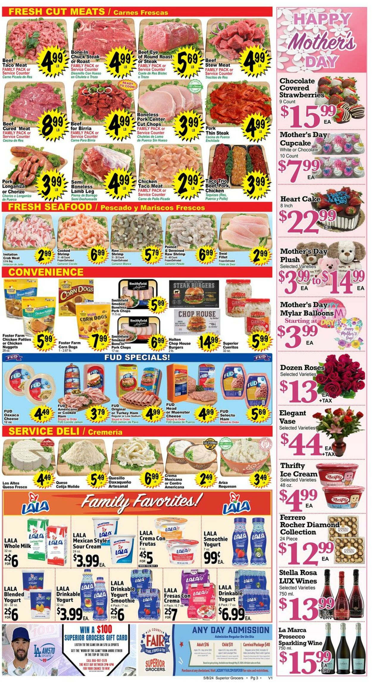 Superior Grocers Weekly Ad Circular - valid 05/08-05/14/2024 (Page 3)