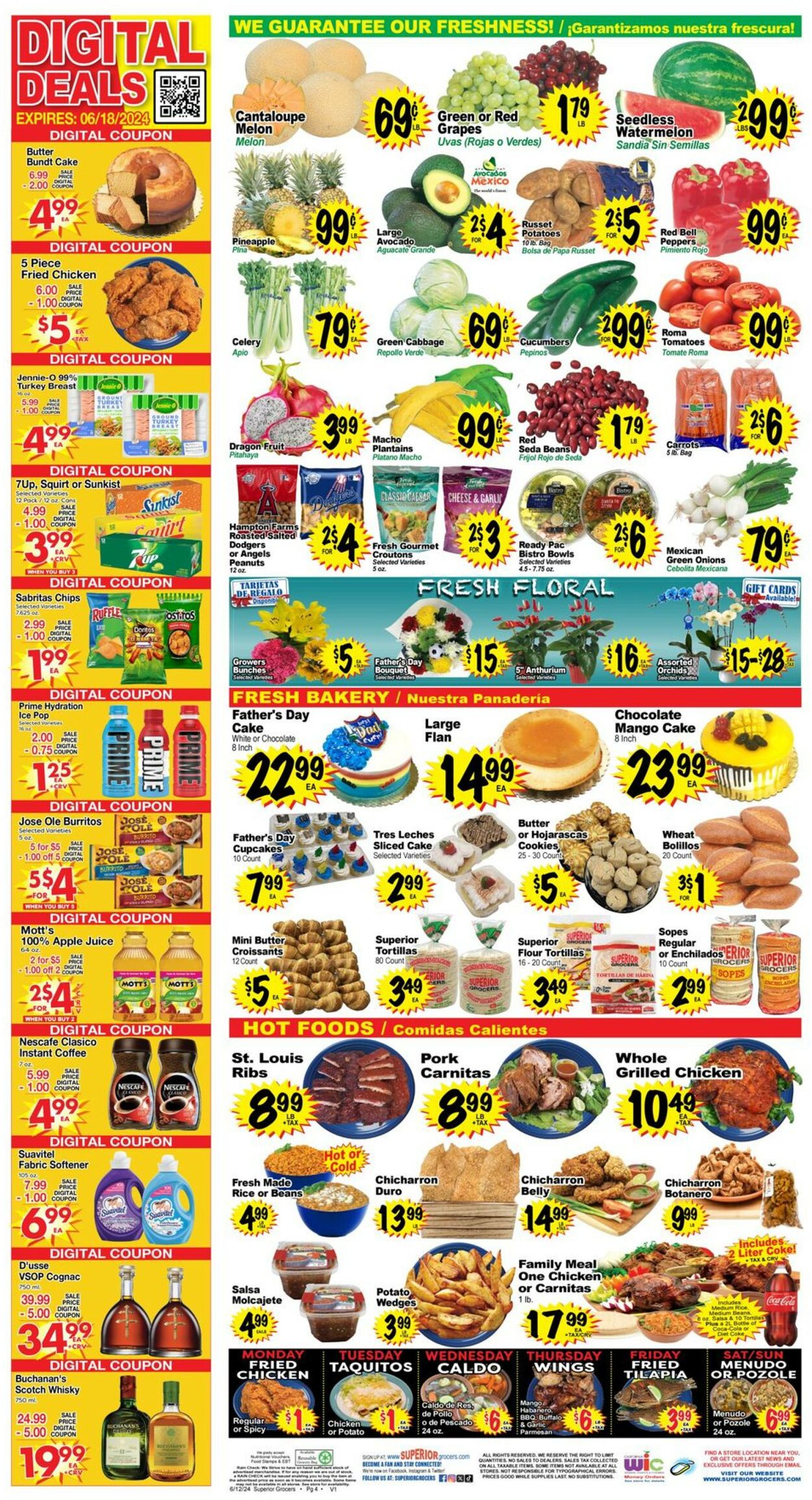 Superior Grocers Weekly Ad Circular - valid 06/12-06/18/2024 (Page 4)
