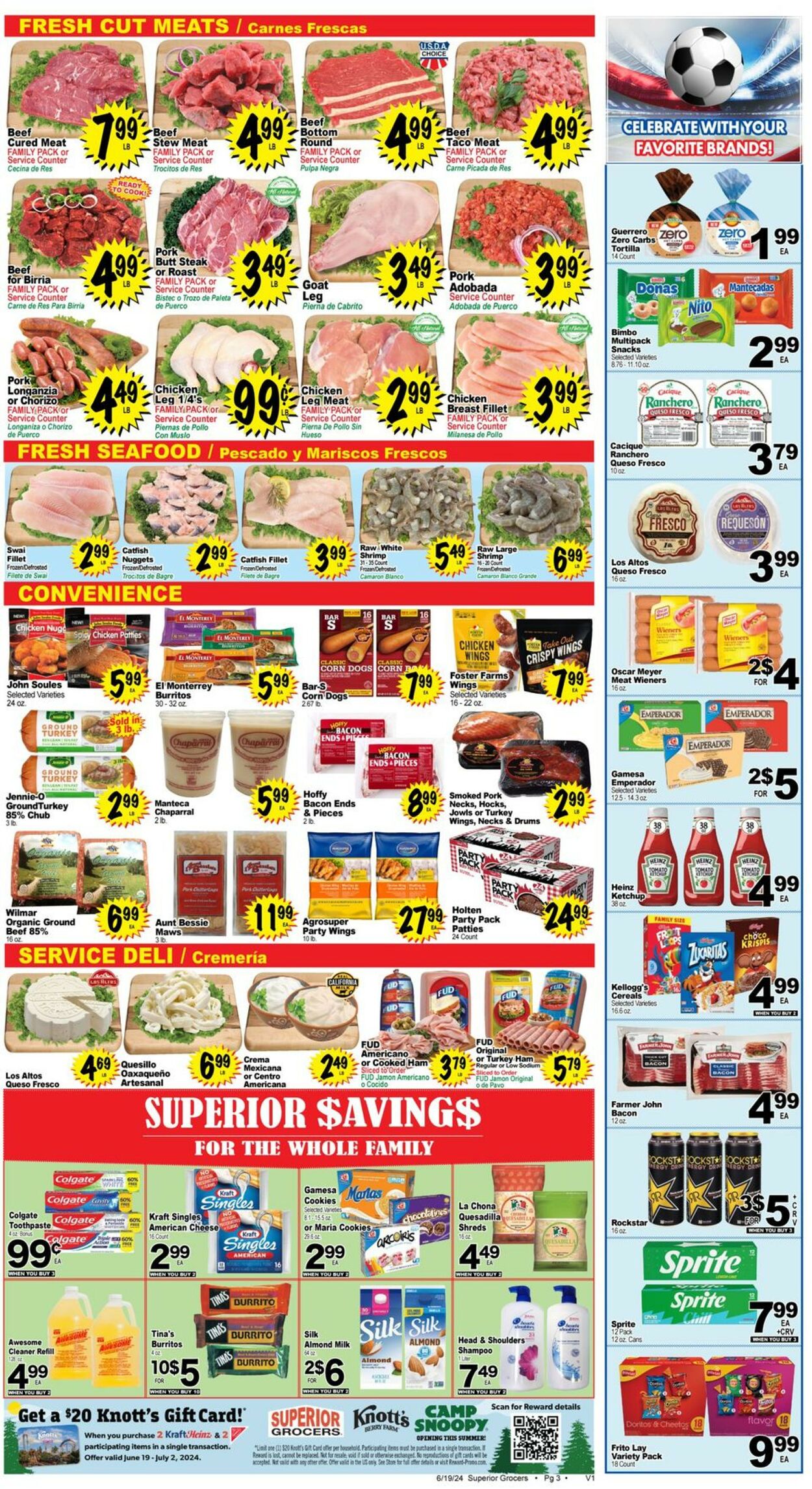 Superior Grocers Weekly Ad Circular - valid 06/19-06/25/2024 (Page 3)