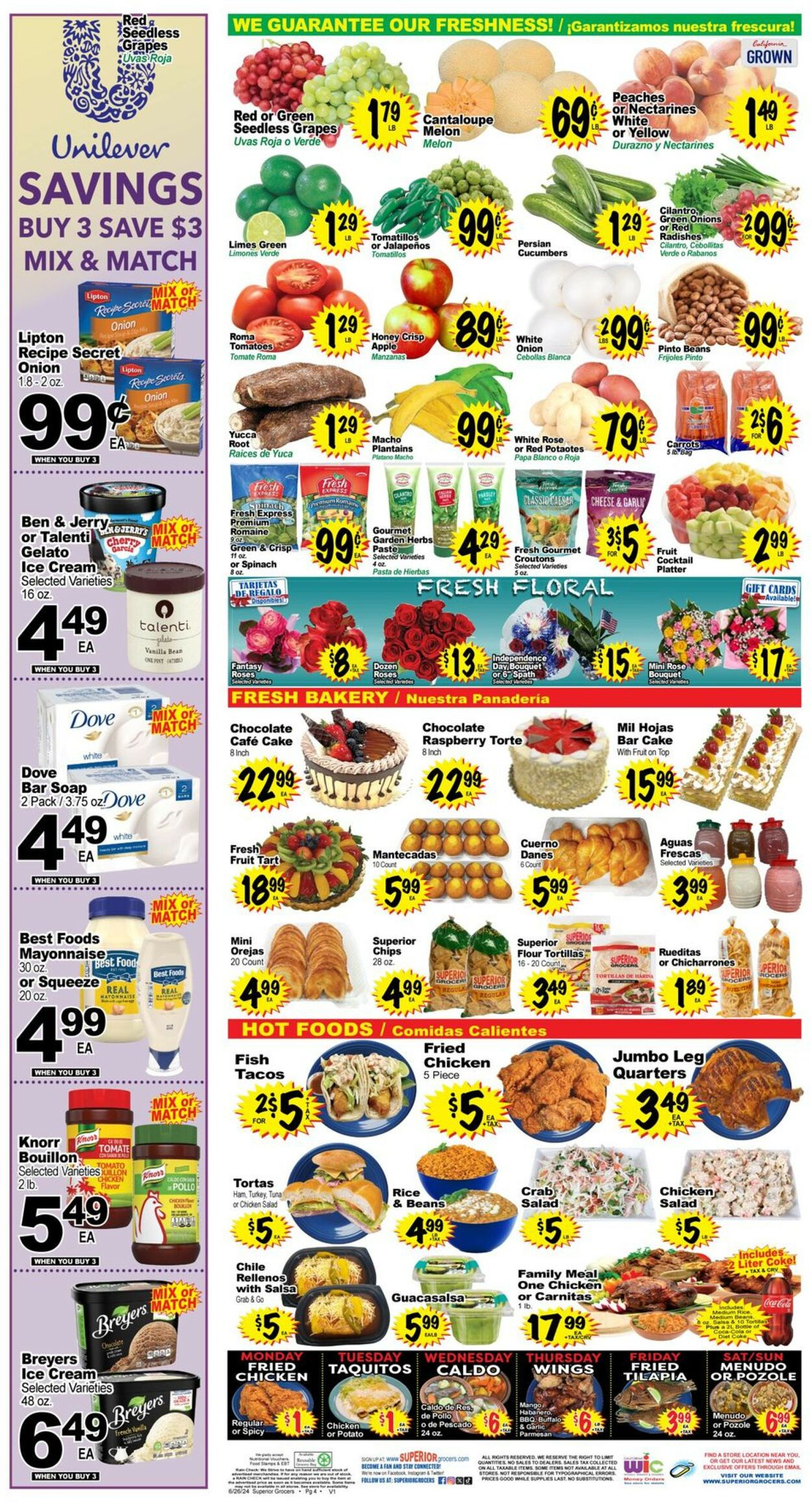 Superior Grocers Weekly Ad Circular - valid 06/26-07/02/2024 (Page 4)