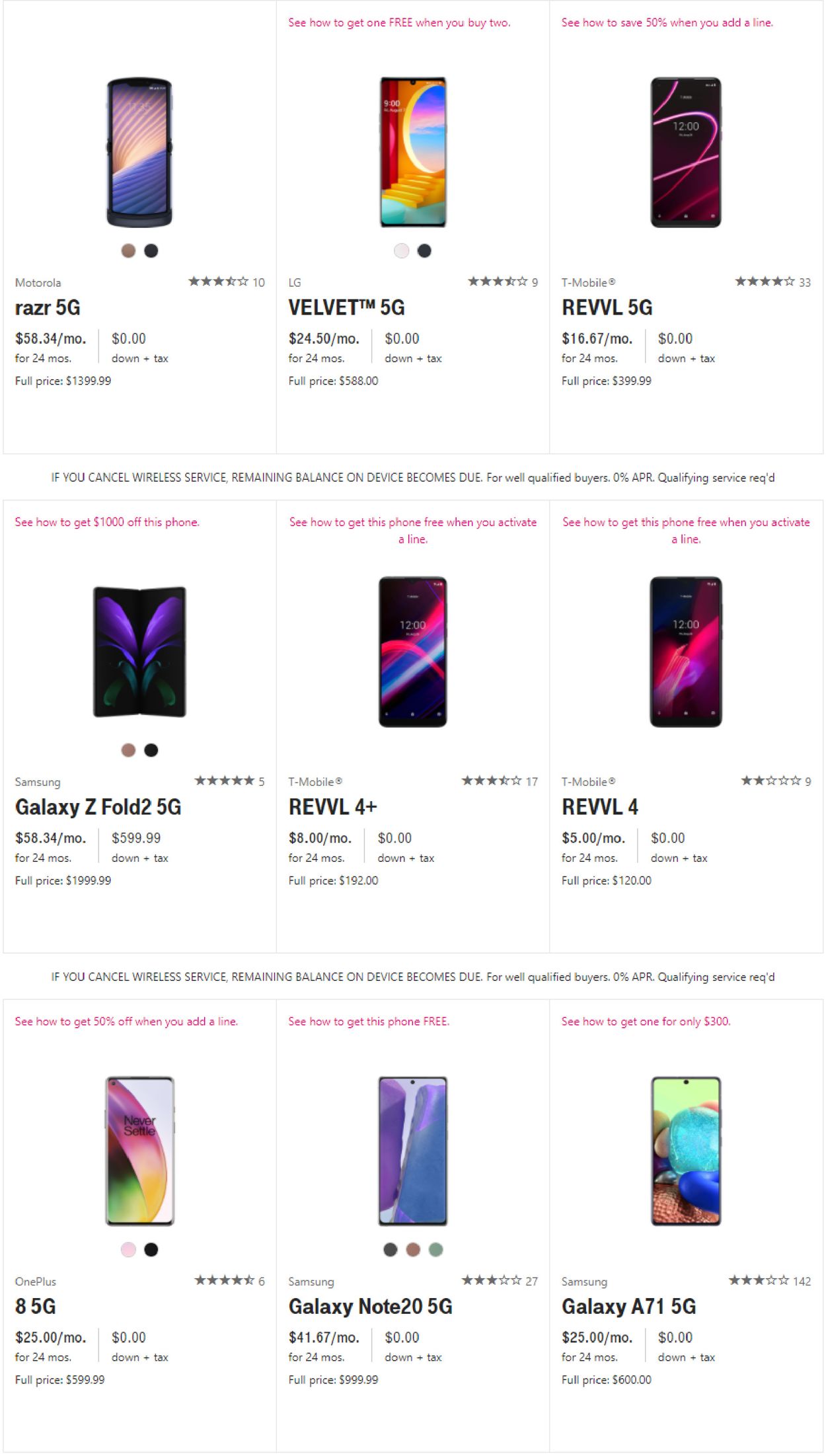 T-Mobile Black Friday 2020 Weekly Ad Circular - valid 11/12-11/26/2020 (Page 3)