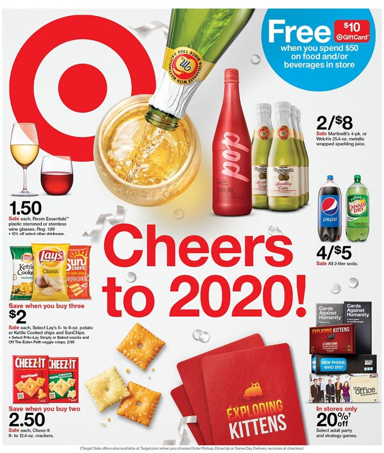 Target - New Year's Ad 2019/2020 Weekly Ad Circular - valid 12/29-01/04/2020