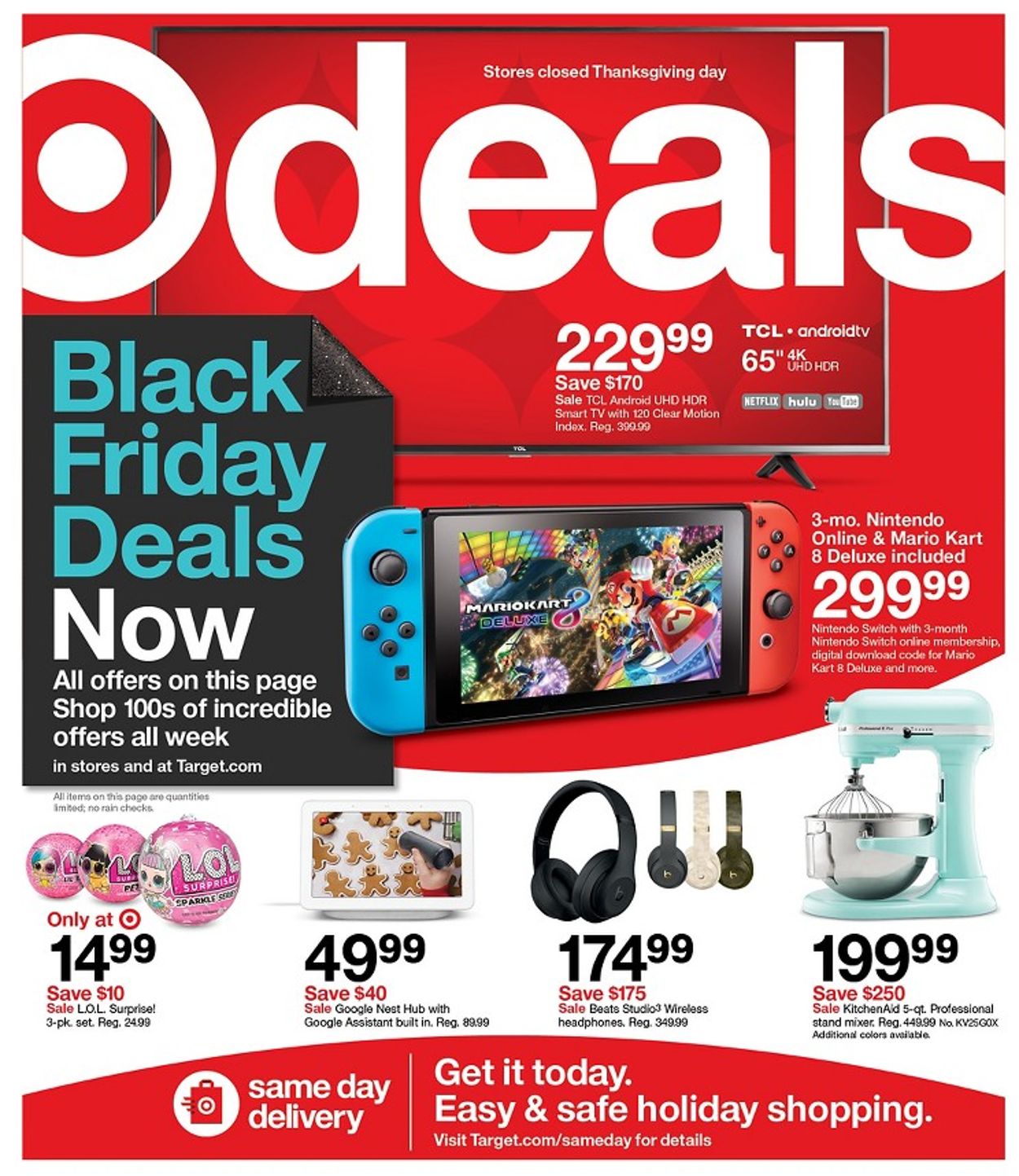 Target - Black Friday 2020 Weekly Ad Circular - valid 11/22-11/28/2020