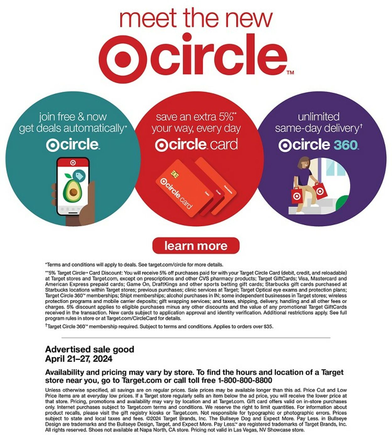 Target Weekly Ad Circular - valid 04/21-04/27/2024 (Page 41)
