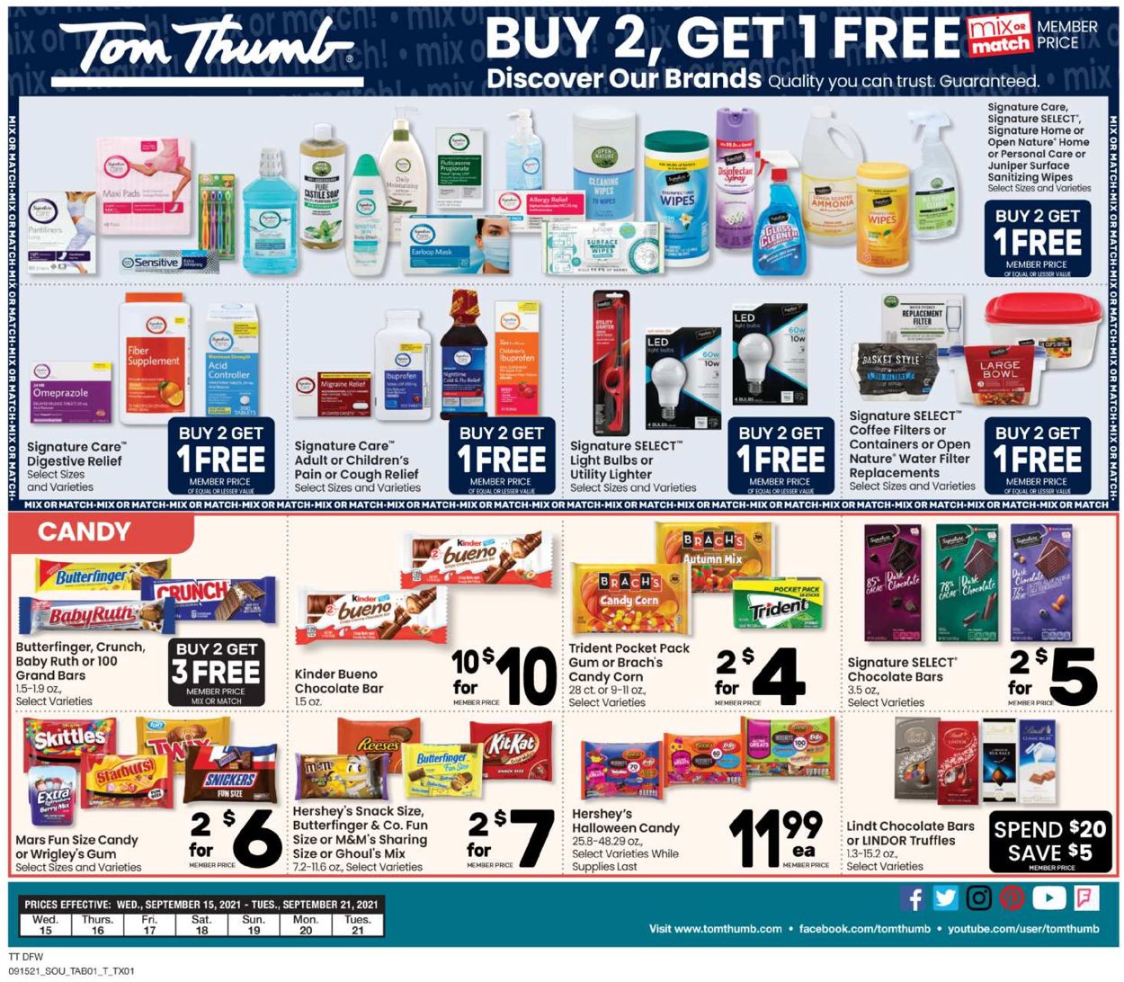 Tom Thumb Weekly Ad Circular - valid 09/15-09/21/2021 (Page 4)