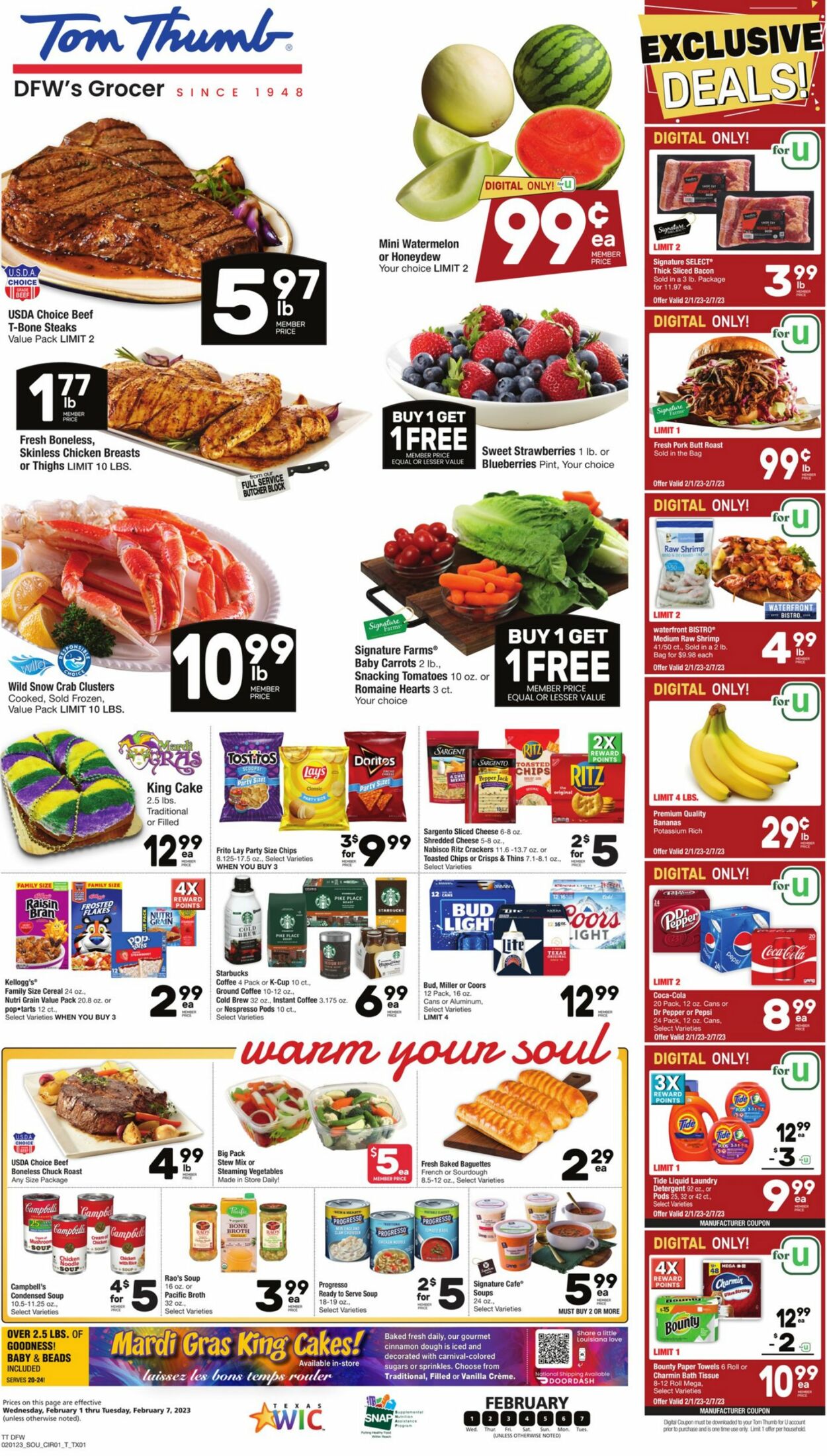 Tom Thumb Weekly Ad Circular - valid 02/01-02/07/2023
