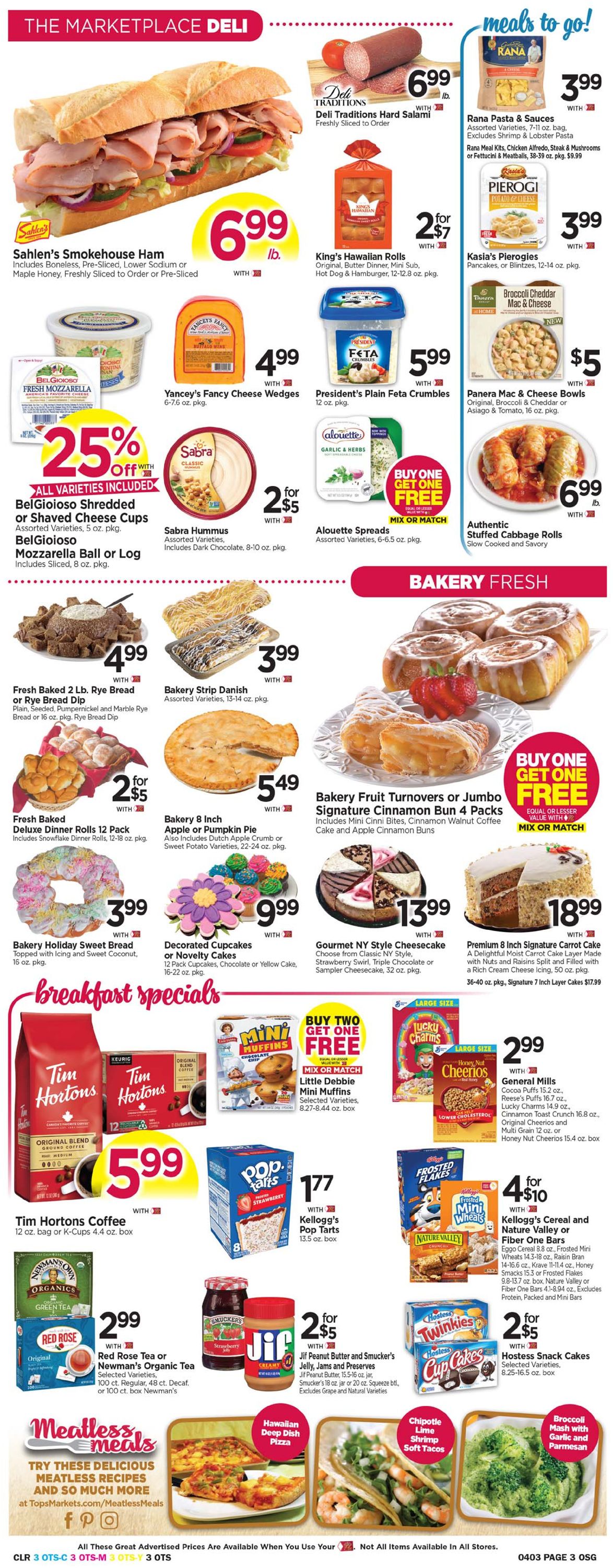 Tops Friendly Markets - Easter 2021 Weekly Ad Circular - valid 03/28-04/03/2021 (Page 3)