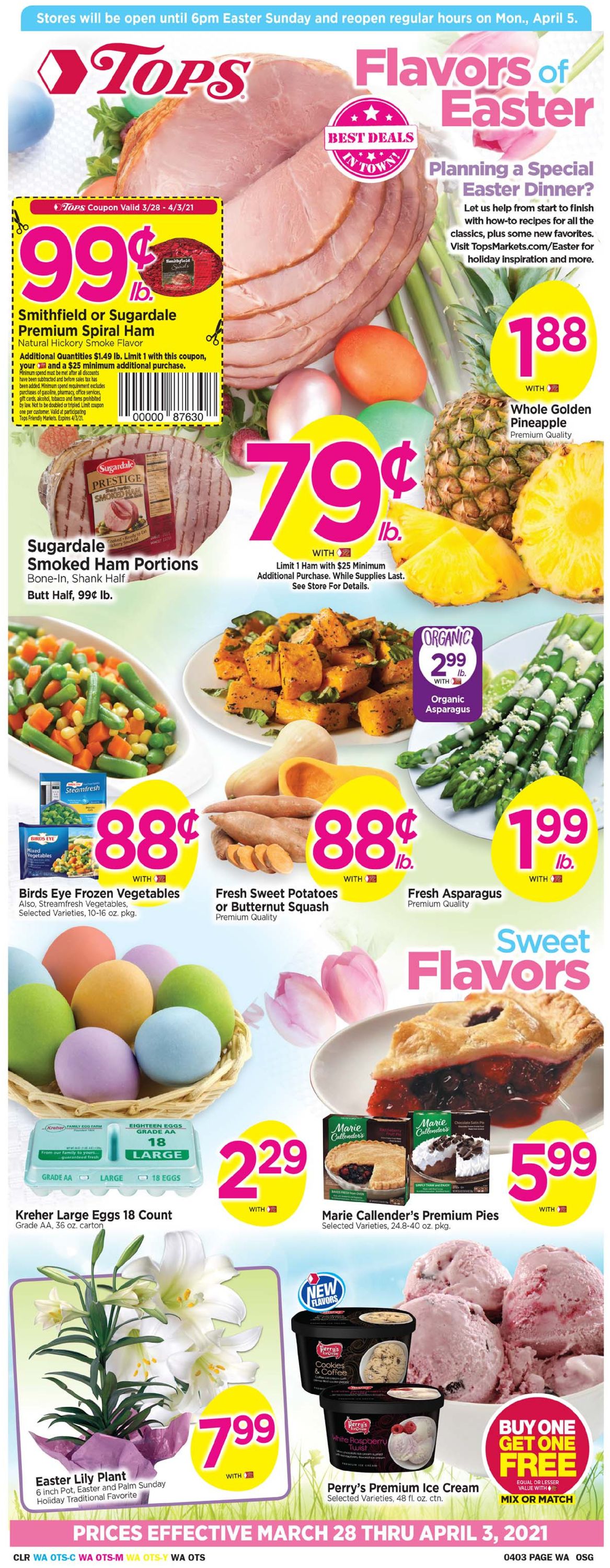 Tops Friendly Markets - Easter 2021 Weekly Ad Circular - valid 03/28-04/03/2021 (Page 9)