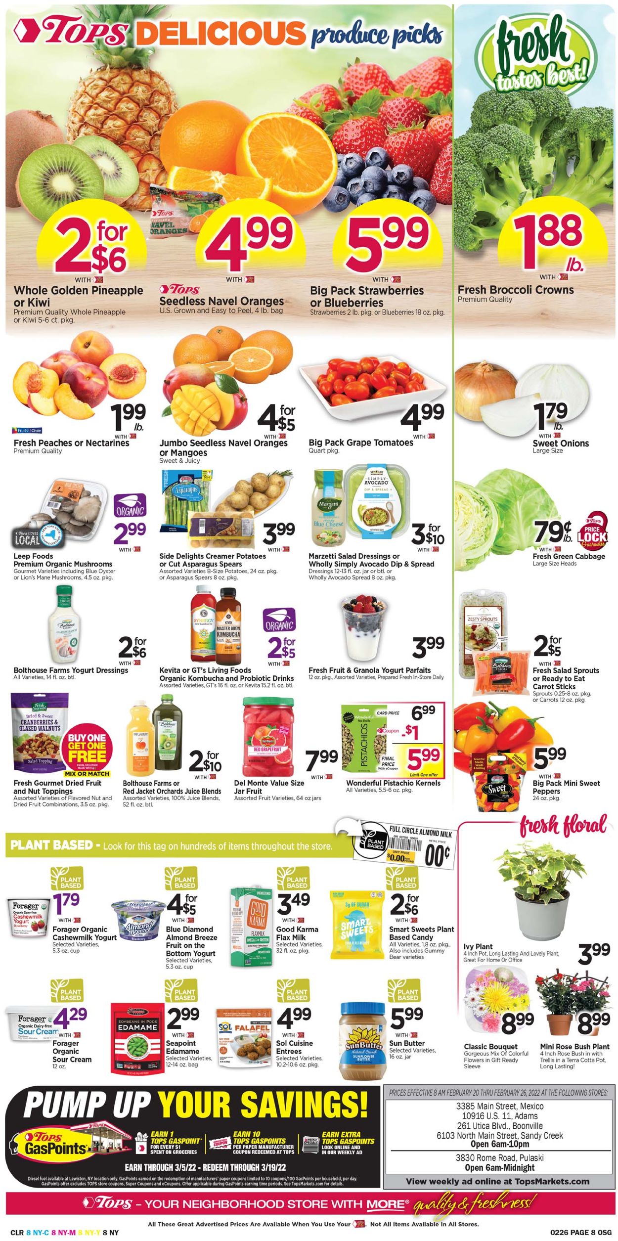 Tops Friendly Markets Weekly Ad Circular - valid 02/20-02/26/2022 (Page 8)
