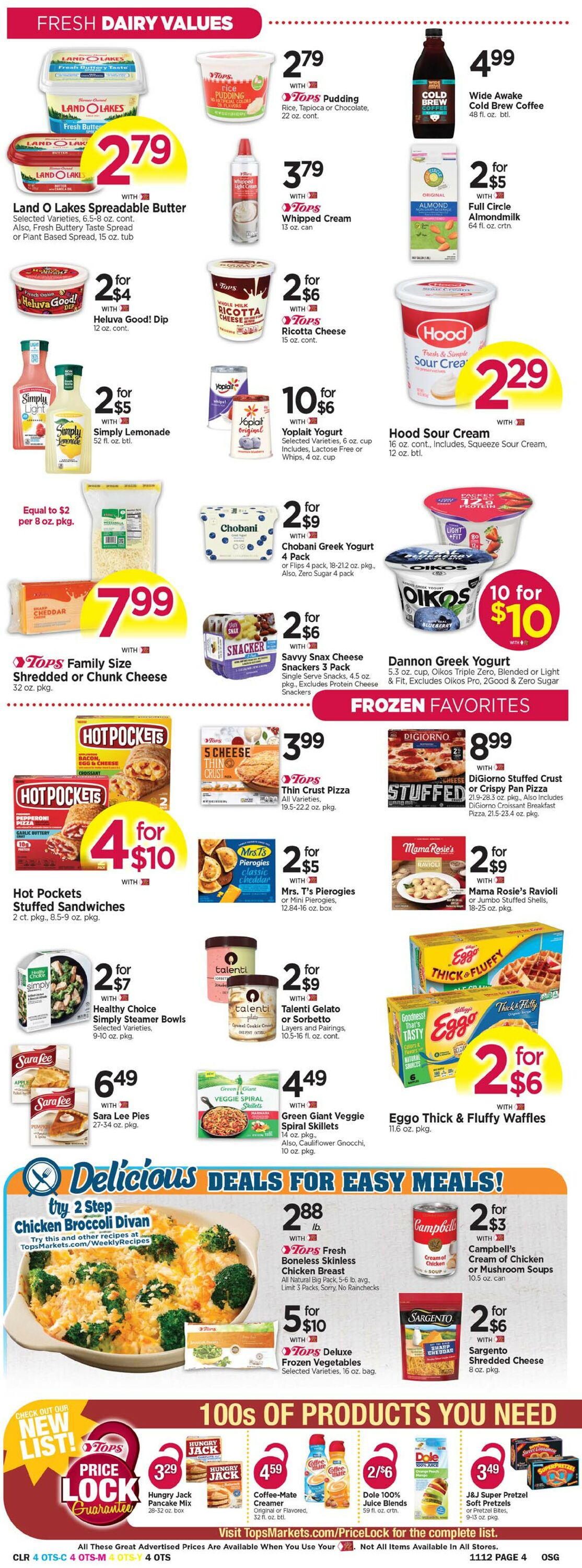Tops Friendly Markets Weekly Ad Circular - valid 11/06-11/12/2022 (Page 4)