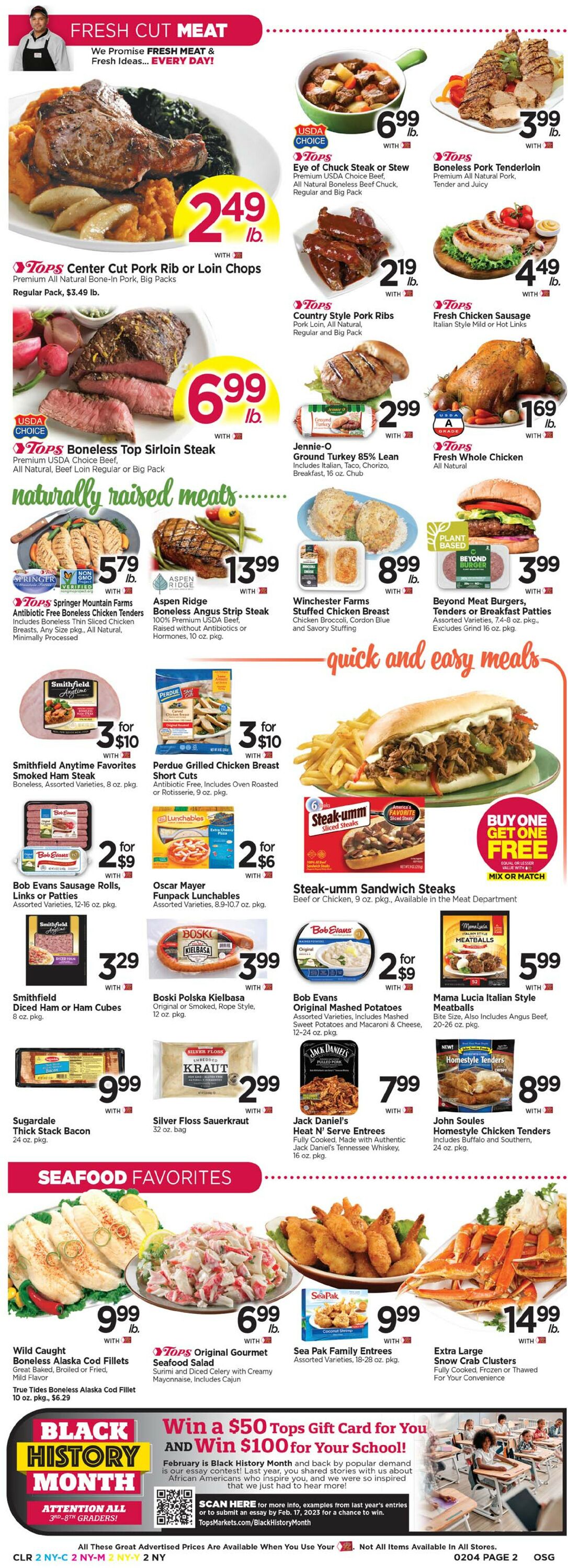 Tops Friendly Markets Weekly Ad Circular - valid 01/29-02/04/2023 (Page 2)