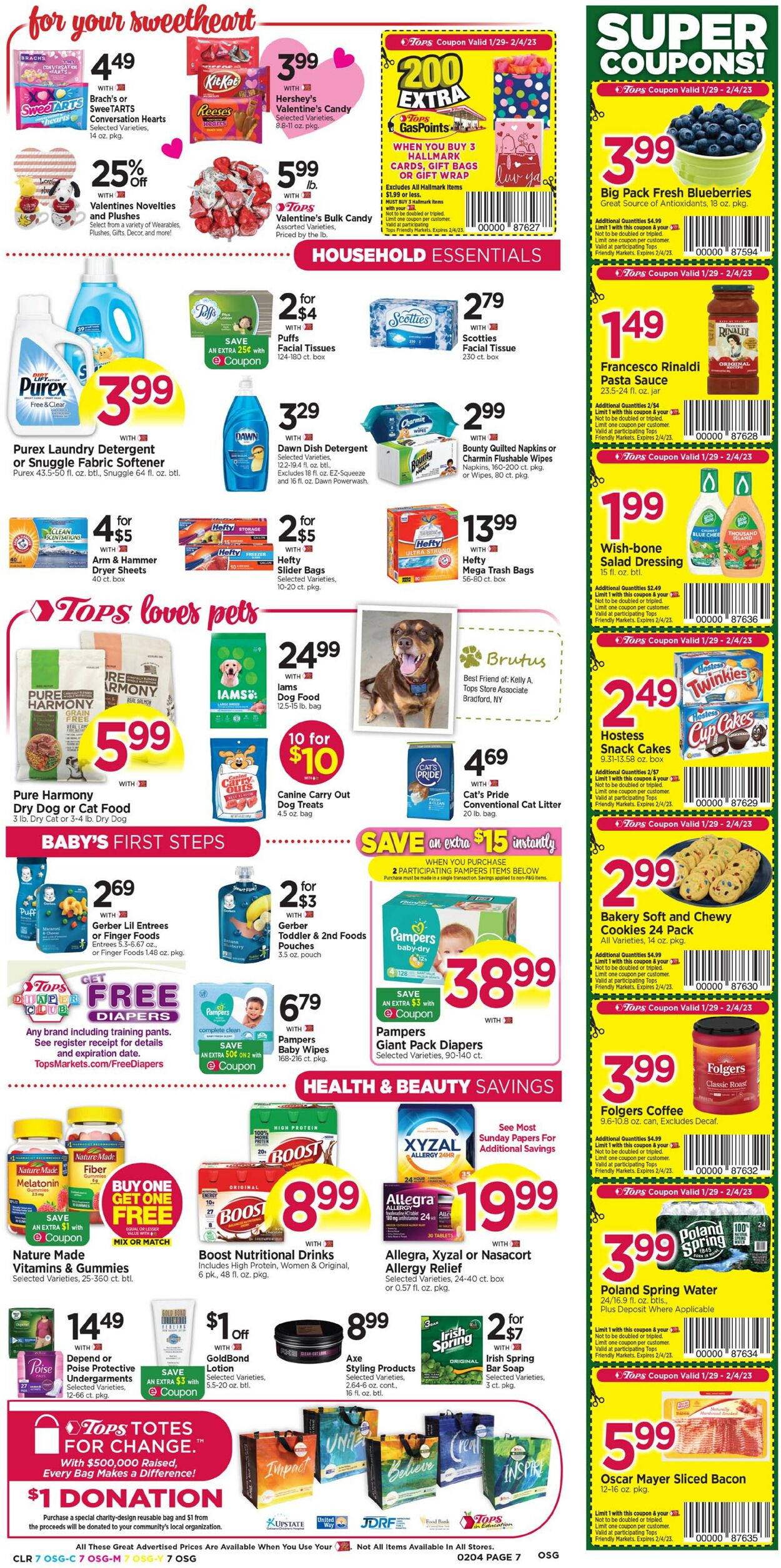 Tops Friendly Markets Weekly Ad Circular - valid 01/29-02/04/2023 (Page 7)