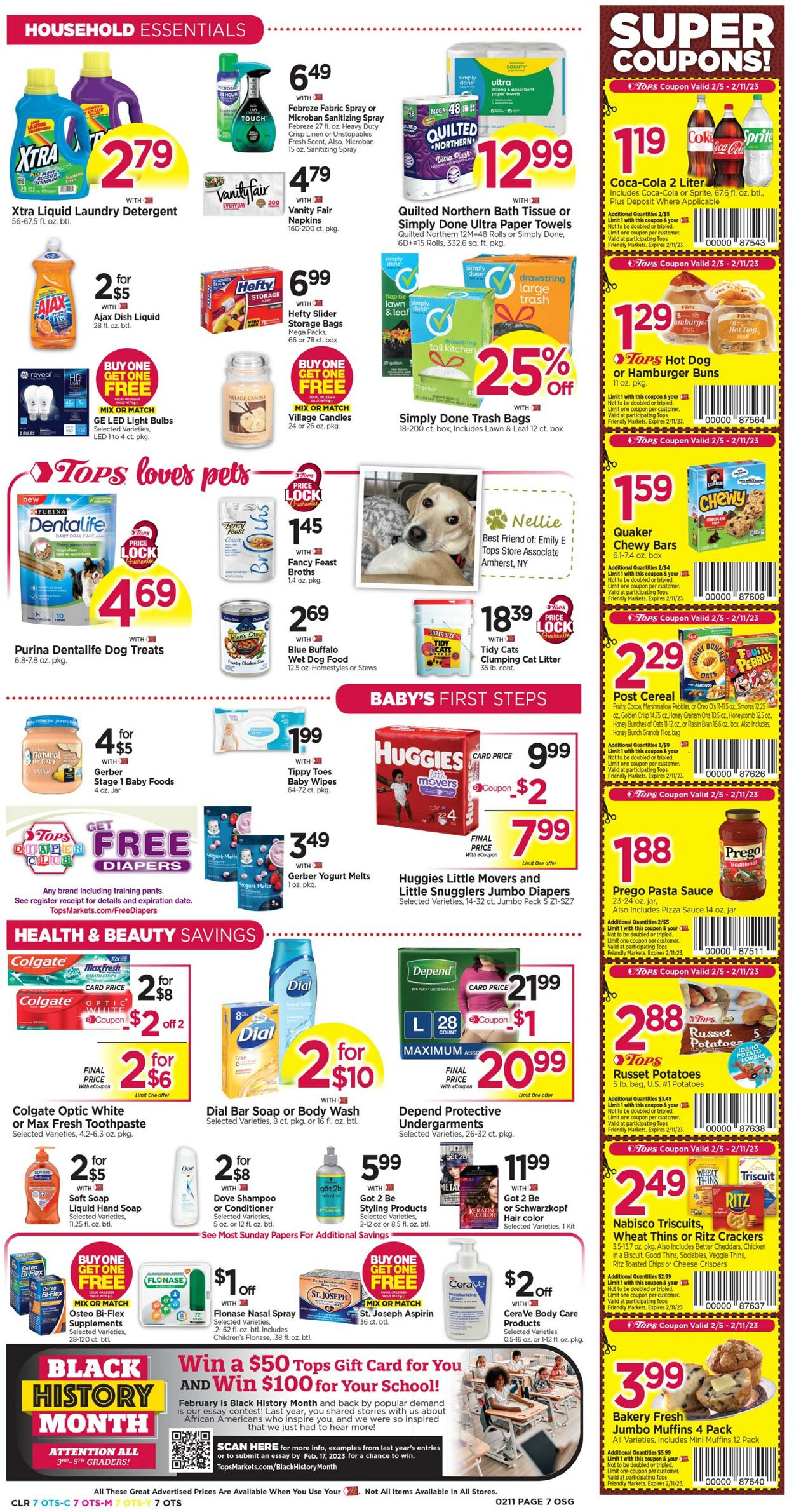 Tops Friendly Markets Weekly Ad Circular - valid 02/05-02/11/2023 (Page 7)