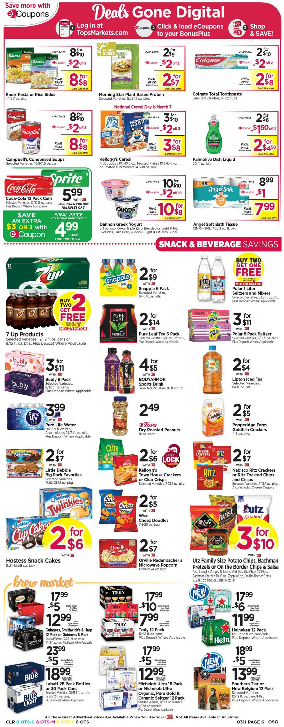 Tops Friendly Markets Weekly Ad Circular - valid 03/05-03/11/2023 (Page 6)