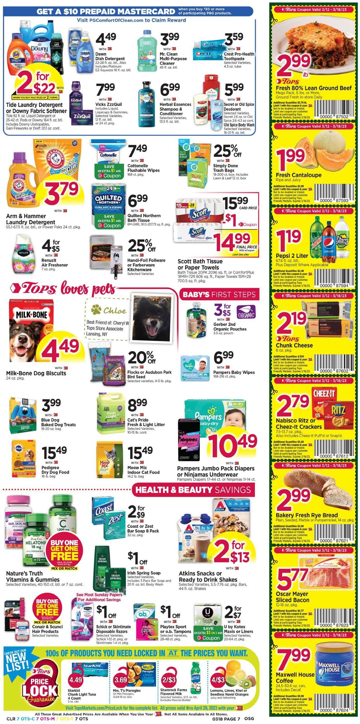 Tops Friendly Markets Weekly Ad Circular - valid 03/12-03/18/2023 (Page 7)